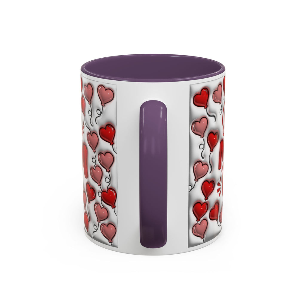 Best Mom Ever Valentines Day Hearts Accent Coffee Mug (11, 15oz)
