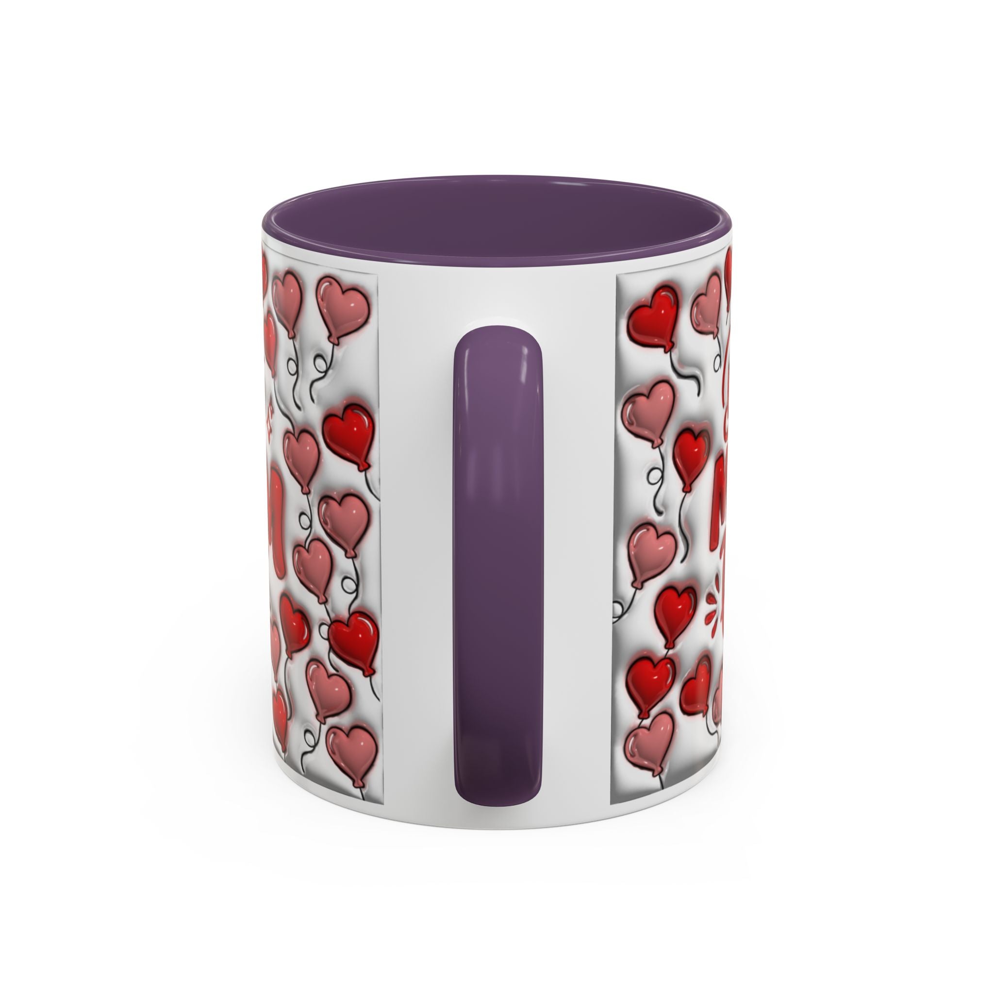 Best Mom Ever Valentines Day Hearts Accent Coffee Mug (11, 15oz)