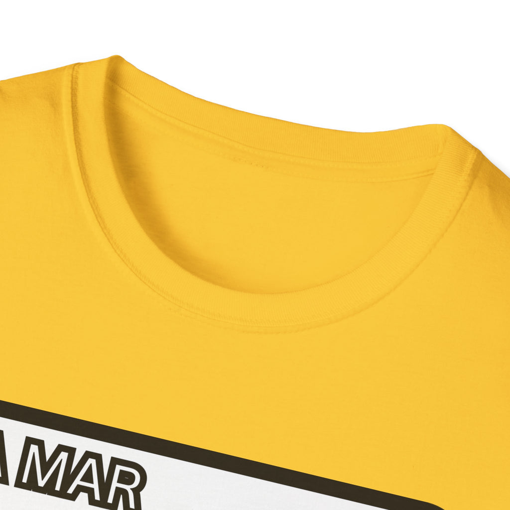 La Mar Theater Manhattan Beach  T-Shirt | Vintage Black & White Urban Graphic YKIYK