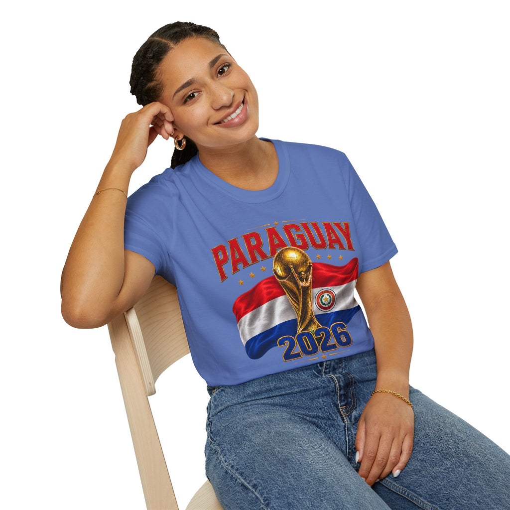 Paraguay 2026 World Cup T-Shirt — Fans Soccer Jersey Tee