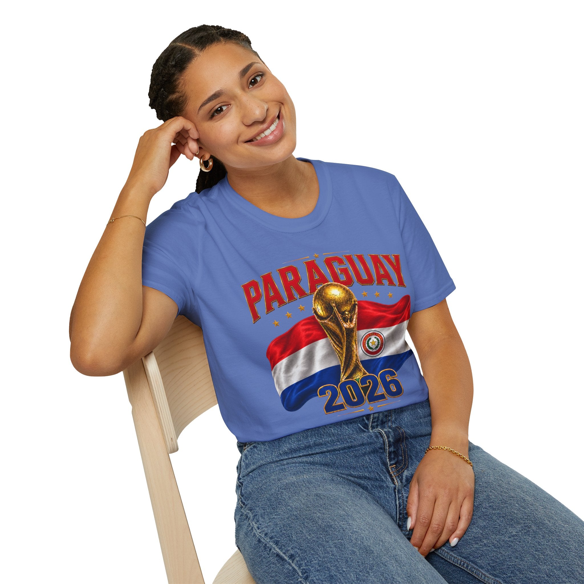 Paraguay 2026 World Cup T-Shirt — Fans Soccer Jersey Tee