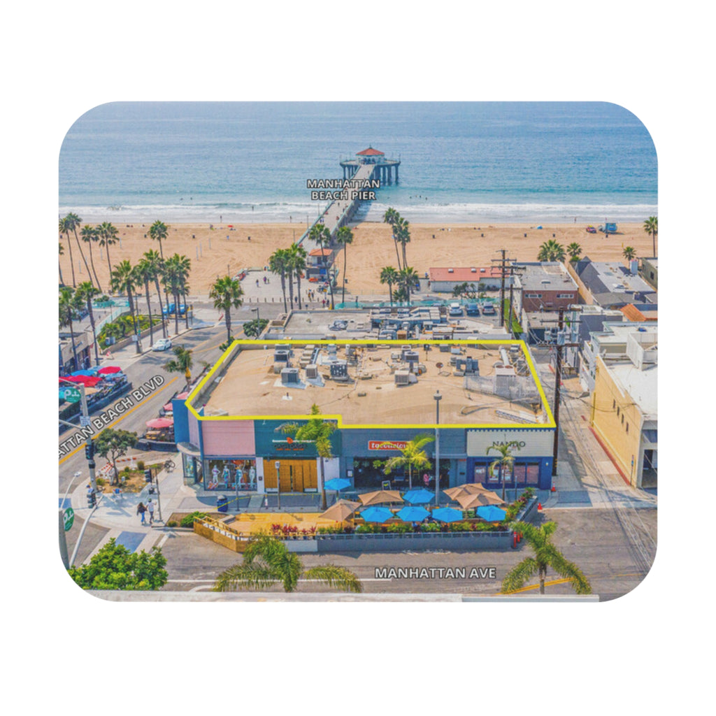 Manhattan Beach California 90266 - Mouse Pad (Rectangle) 9x8 inch