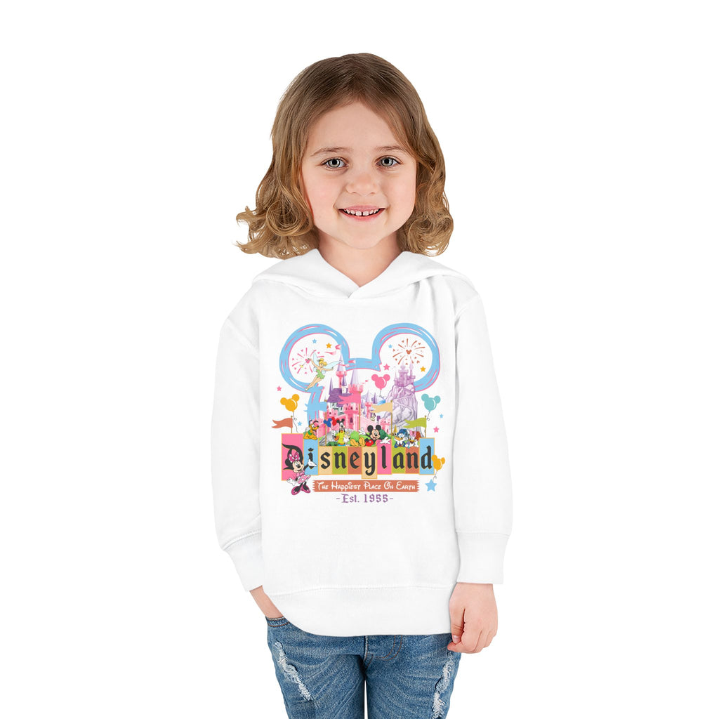 Disneyland Way Back Machine Castle Mickeee Ears Hoodie | Toddler Pullover