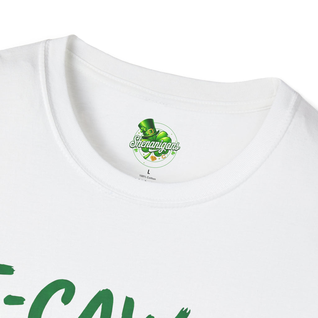 F-CAW-F Leprechaun Chicken T-Shirt | St. Patrick's Day Shamrock Tee