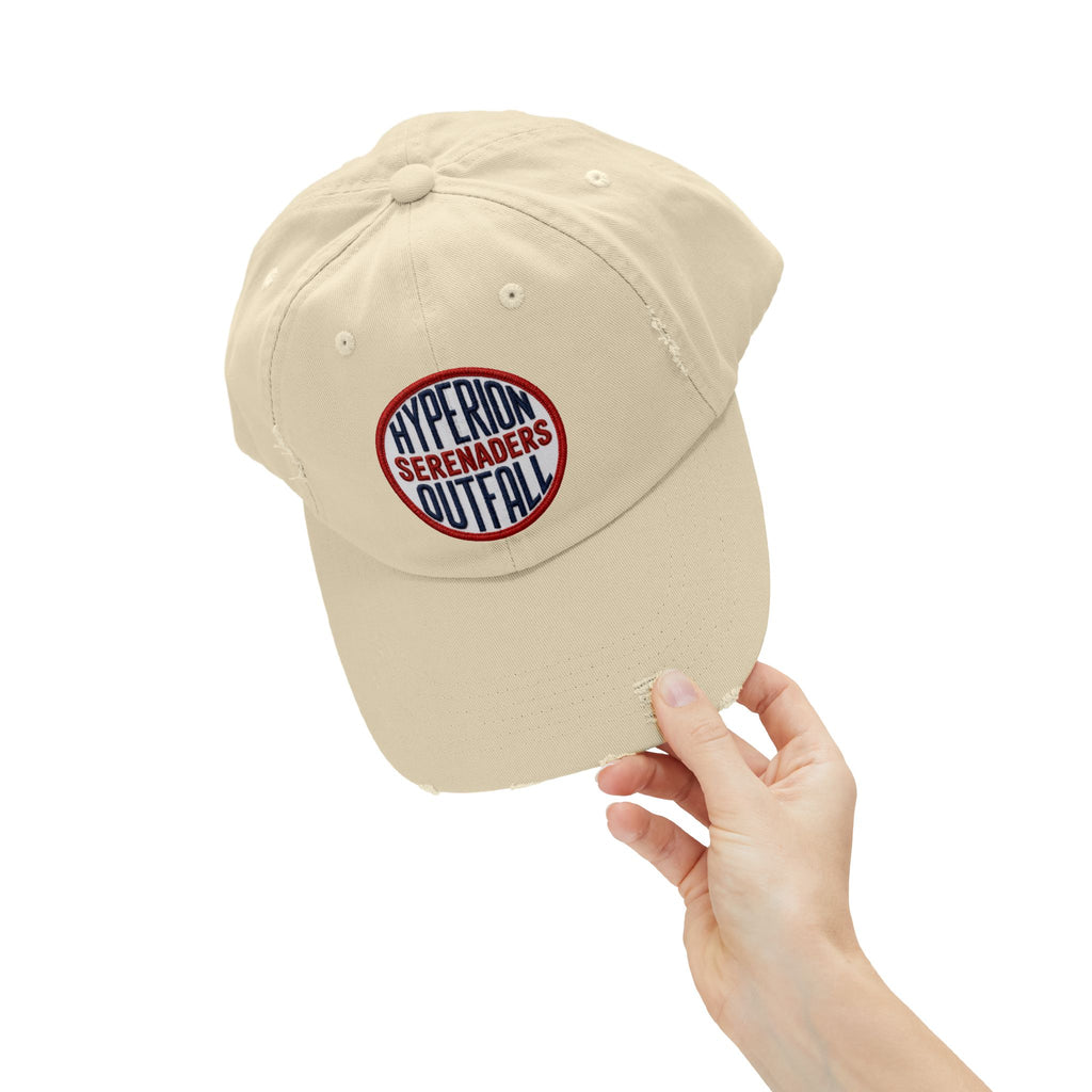 Distressed Cap — "Hyperion Outfall Serenaders" Manhattan Beach Patch Hat