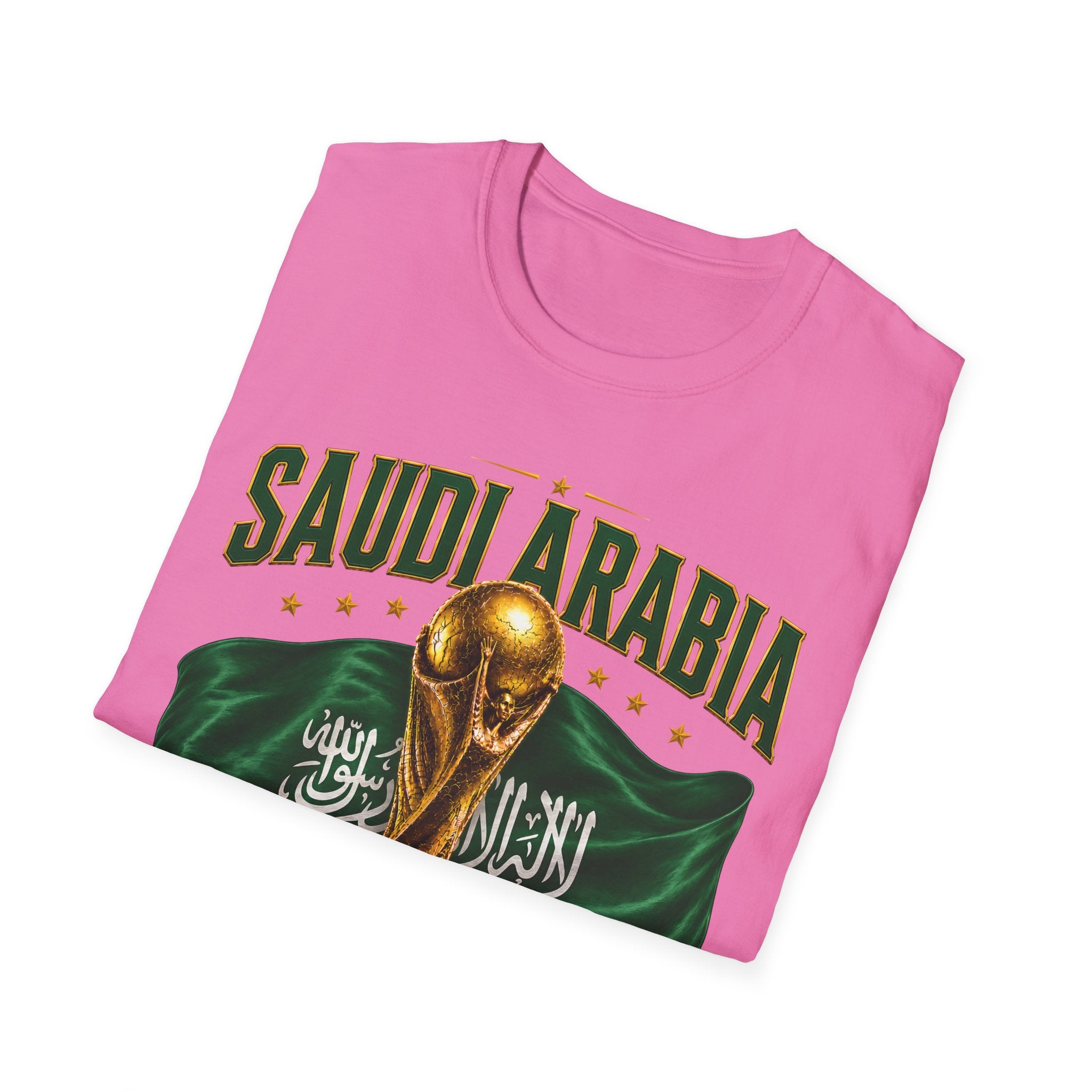 Saudi Arabia 2026 World Cup T-Shirt – Soccer Champion Trophy Design