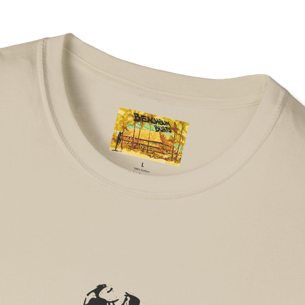 Beach Bum Burt's - Gone  But Not Forgotten - Men's Woman's T-Shirt - Cool Casual Wear, Summer Vibes, Gift for Beach Lovers,  Relaxed Style