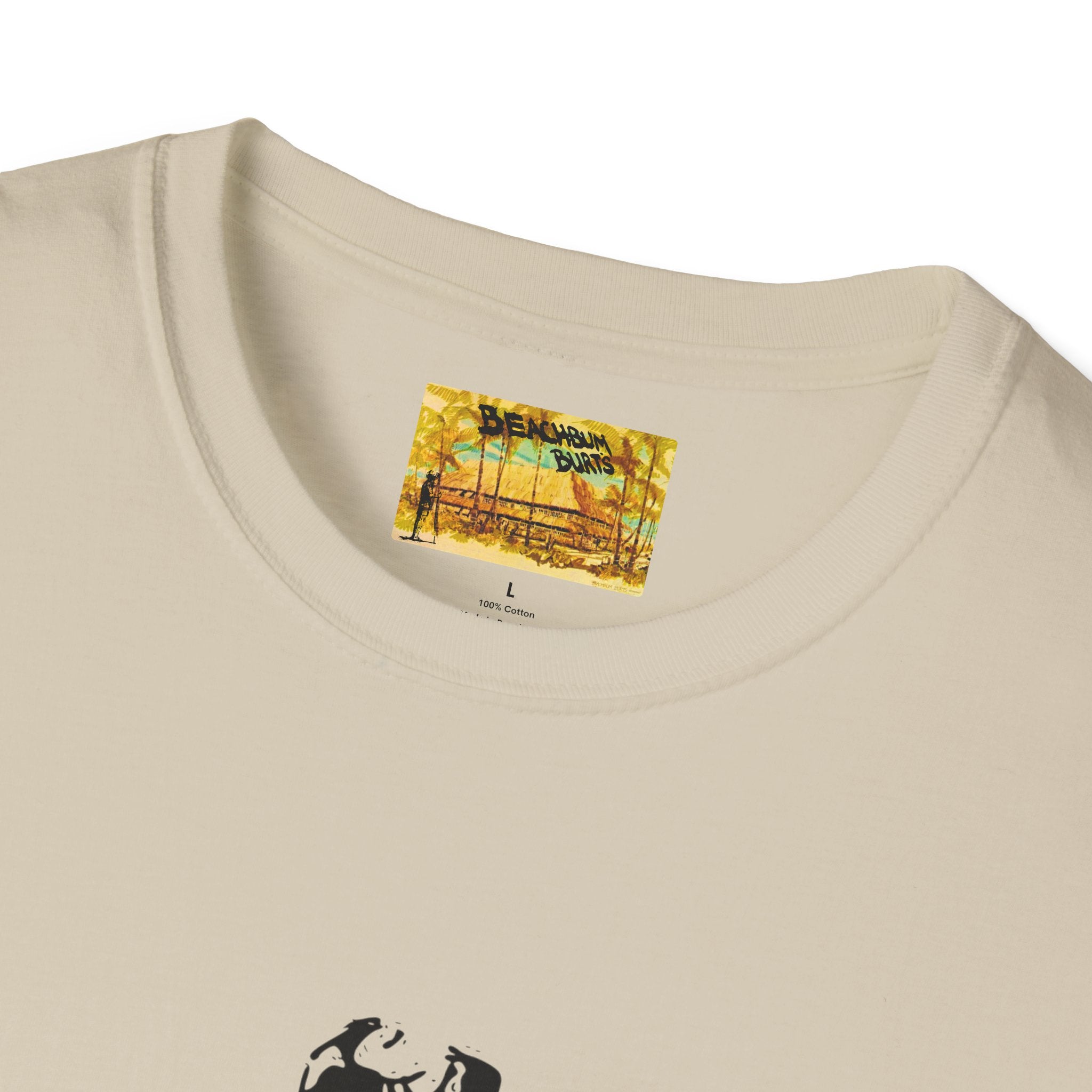 Beach Bum Burt's - Gone  But Not Forgotten - Men's Woman's T-Shirt - Cool Casual Wear, Summer Vibes, Gift for Beach Lovers,  Relaxed Style