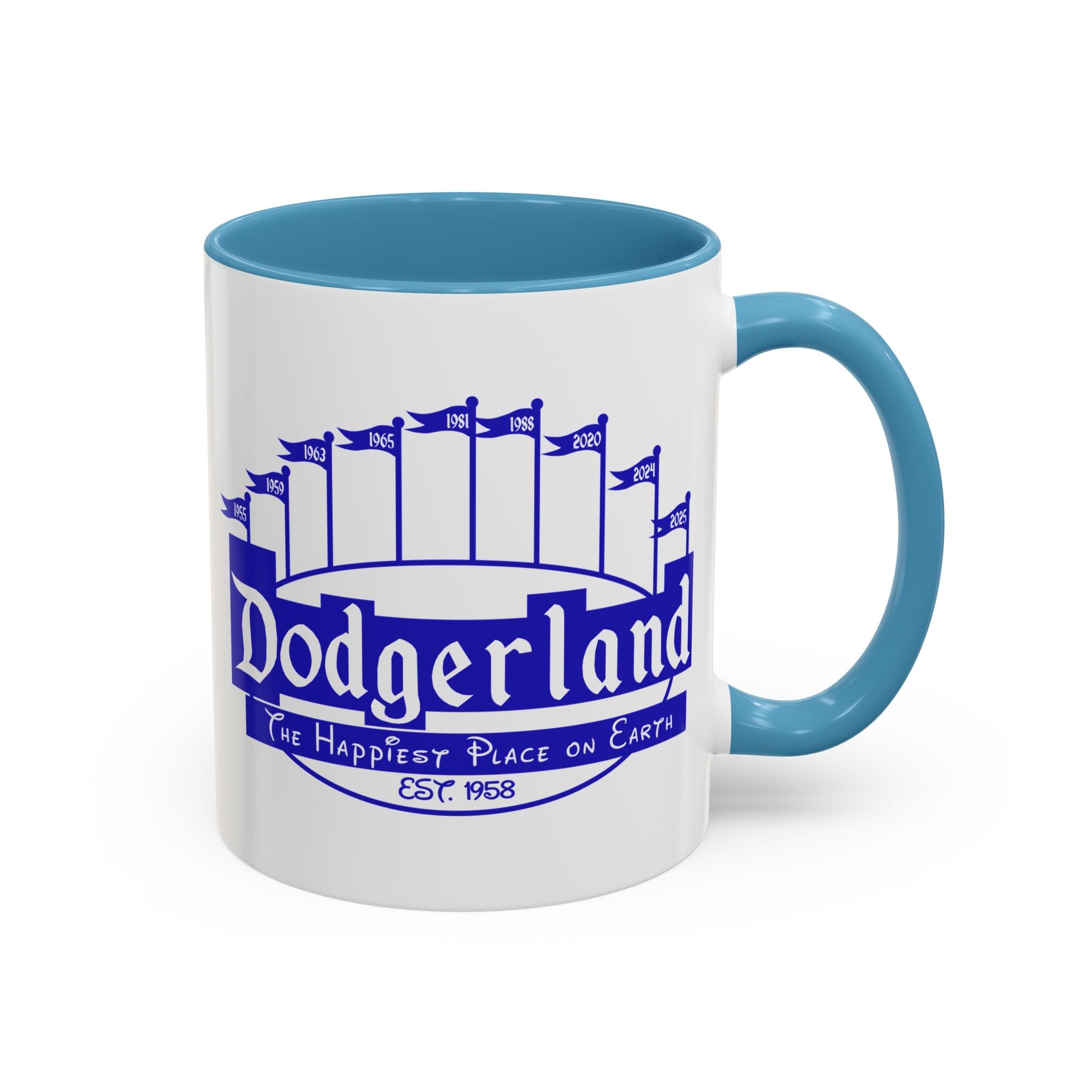 DodgerLAnd Logo Mug | Accent Coffee Mug 11oz or 15oz