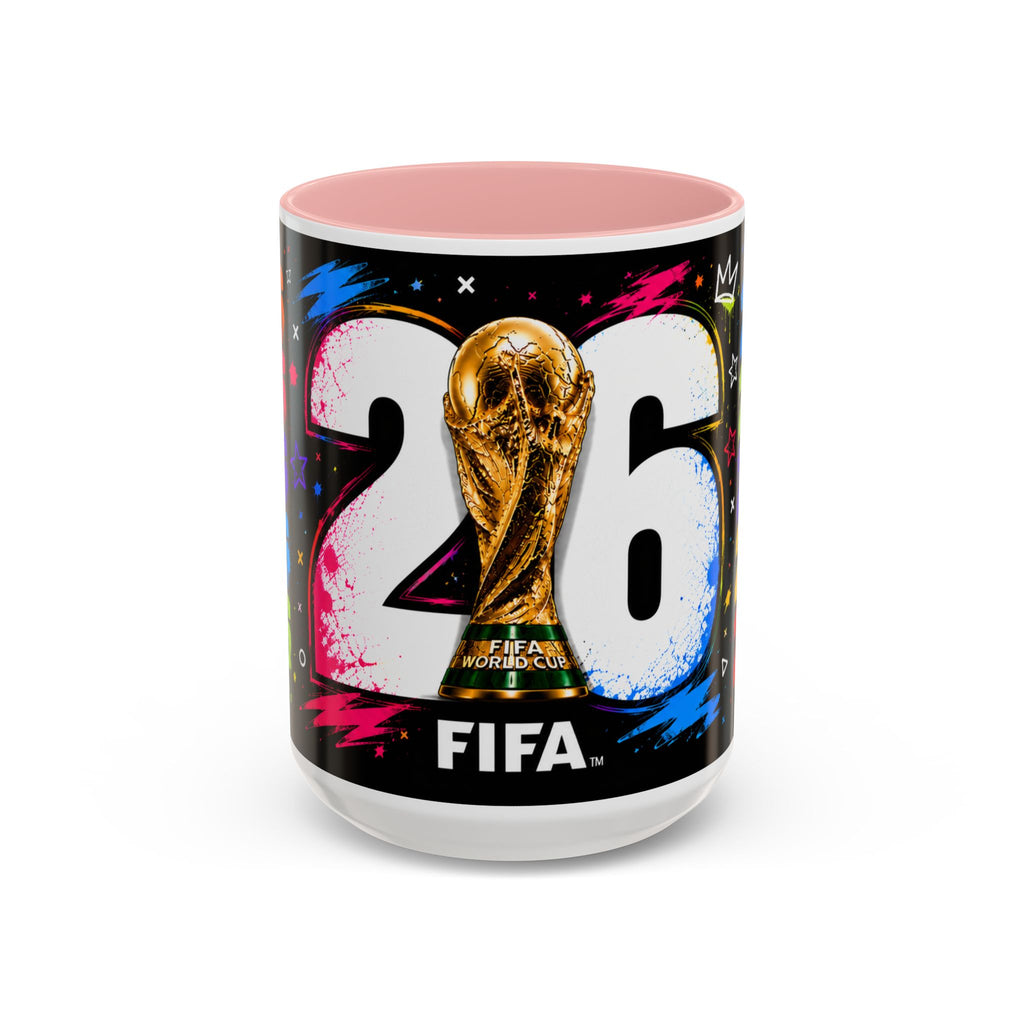 2026 FIFA World Cup Coffee Mug — Colorful Trophy Design (11/15oz)