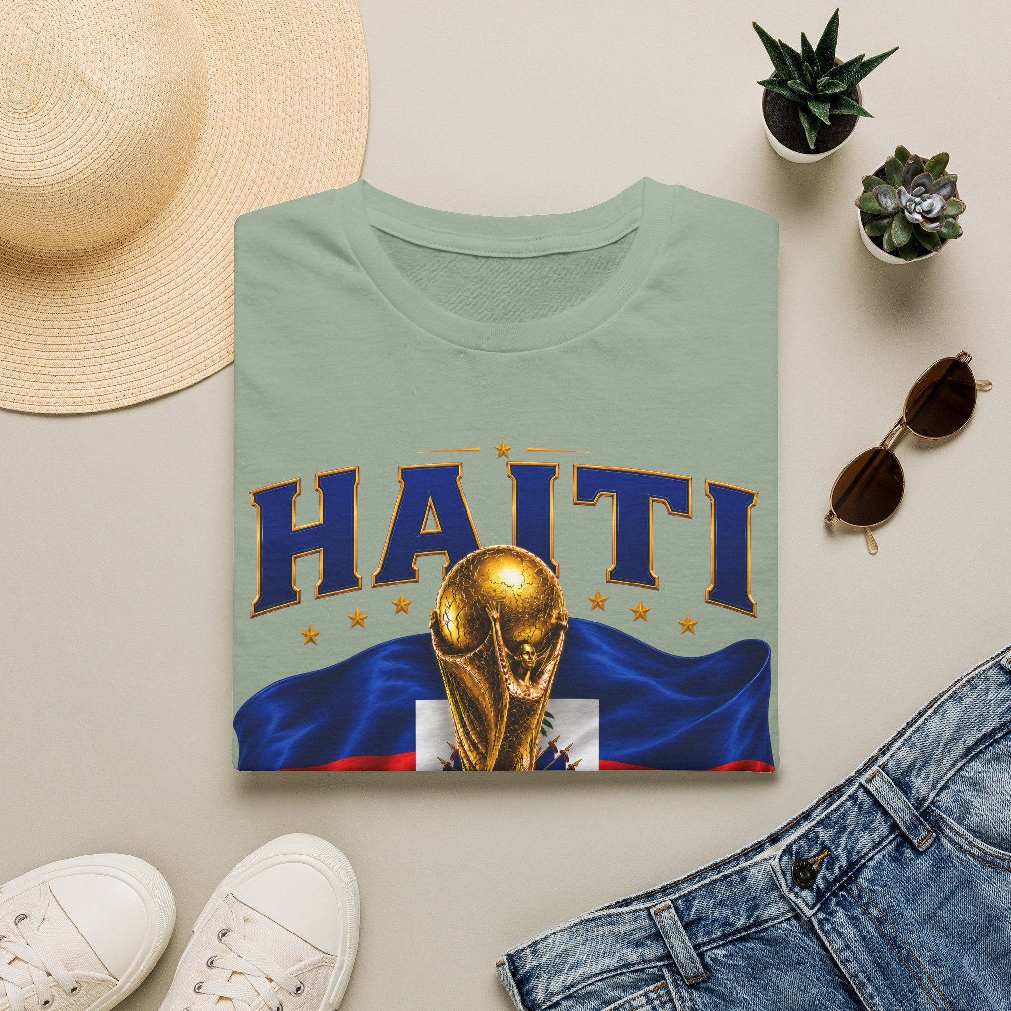 Haiti 2026 World Cup Trophy T-Shirt FIFA