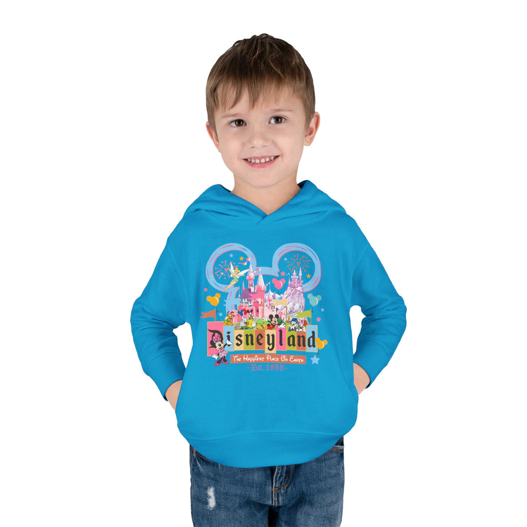 Disneyland Way Back Machine Castle Mickeee Ears Hoodie | Toddler Pullover
