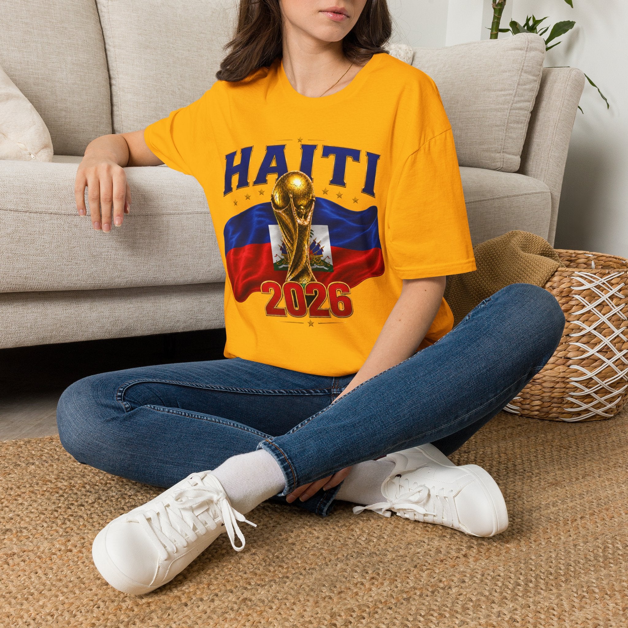 Haiti 2026 World Cup Trophy T-Shirt FIFA