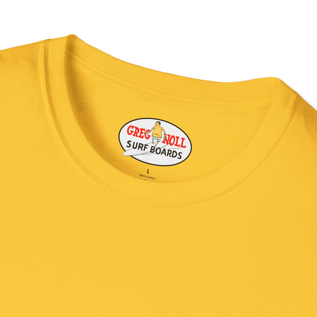Classic Greg Noll Surf Tee, Surfing Shirt, Beachwear, Summer Apparel, Unisex Graphic Tee, Casual T-Shirt for Surf Lovers