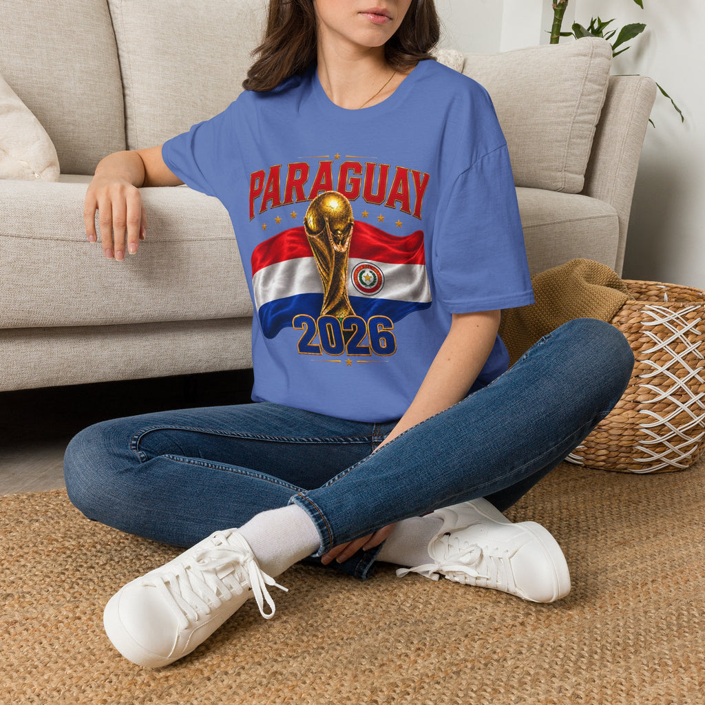 Paraguay 2026 World Cup T-Shirt — Fans Soccer Jersey Tee