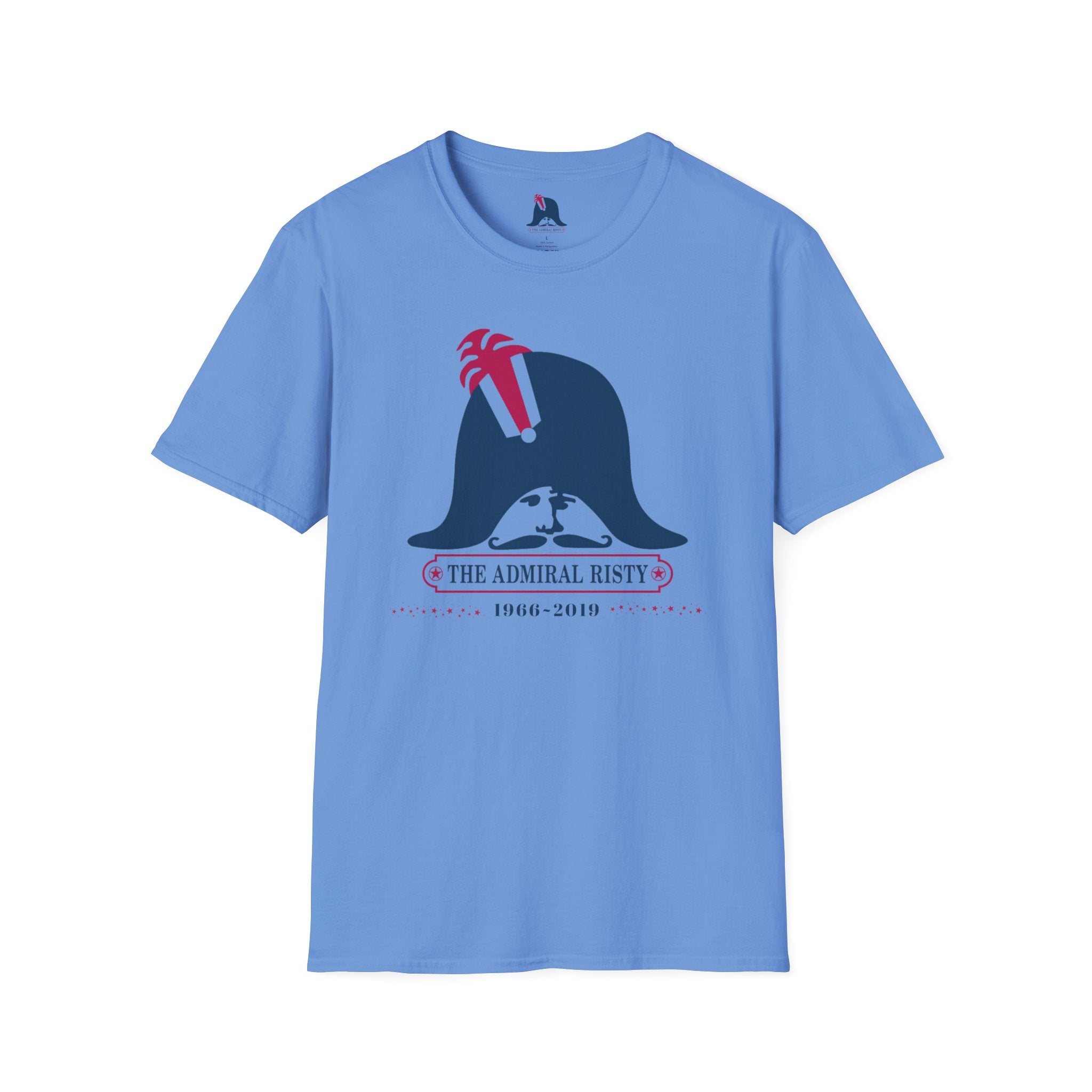 Admiral Risty Rancho Palos Verdes 1966 - 2019 Softstyle T-Shirt, Casual Wear, Gift for History Buffs, Unique Graphic Tee, Summer Essential