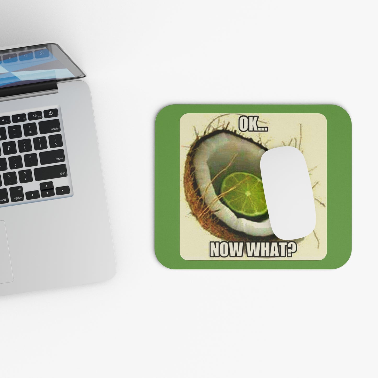 PUT the LIME in the COCONUT - Mouse Pad (Rectangle)