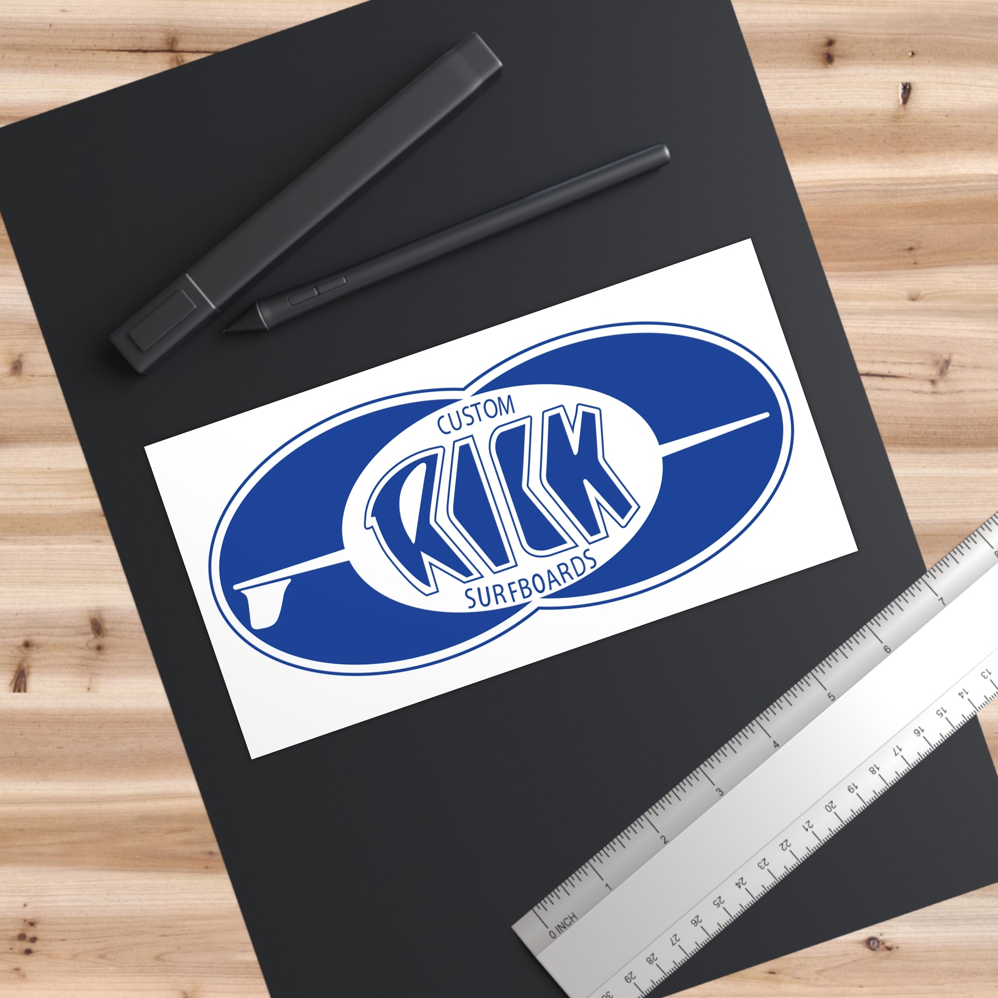 RICK SURFBOARDS Bumper Stickers