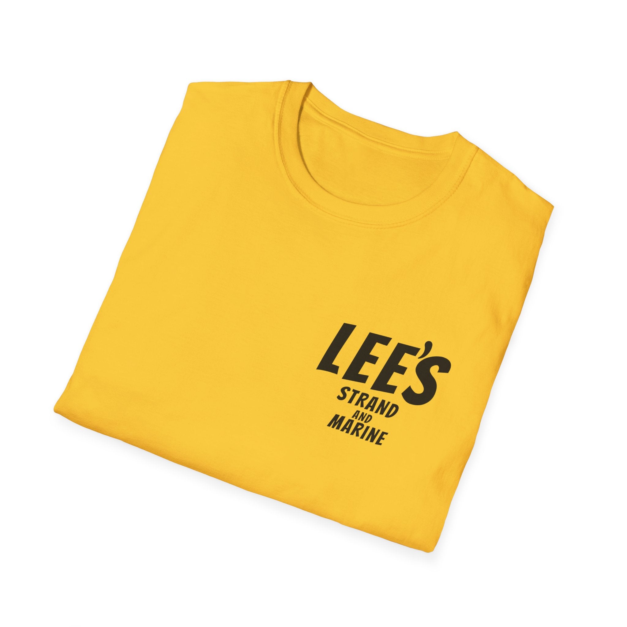 Greasy Lee's Manhattan Beach Old School T-Shirt | Marine and Strand Manhattan Beach Vintage Surf Design