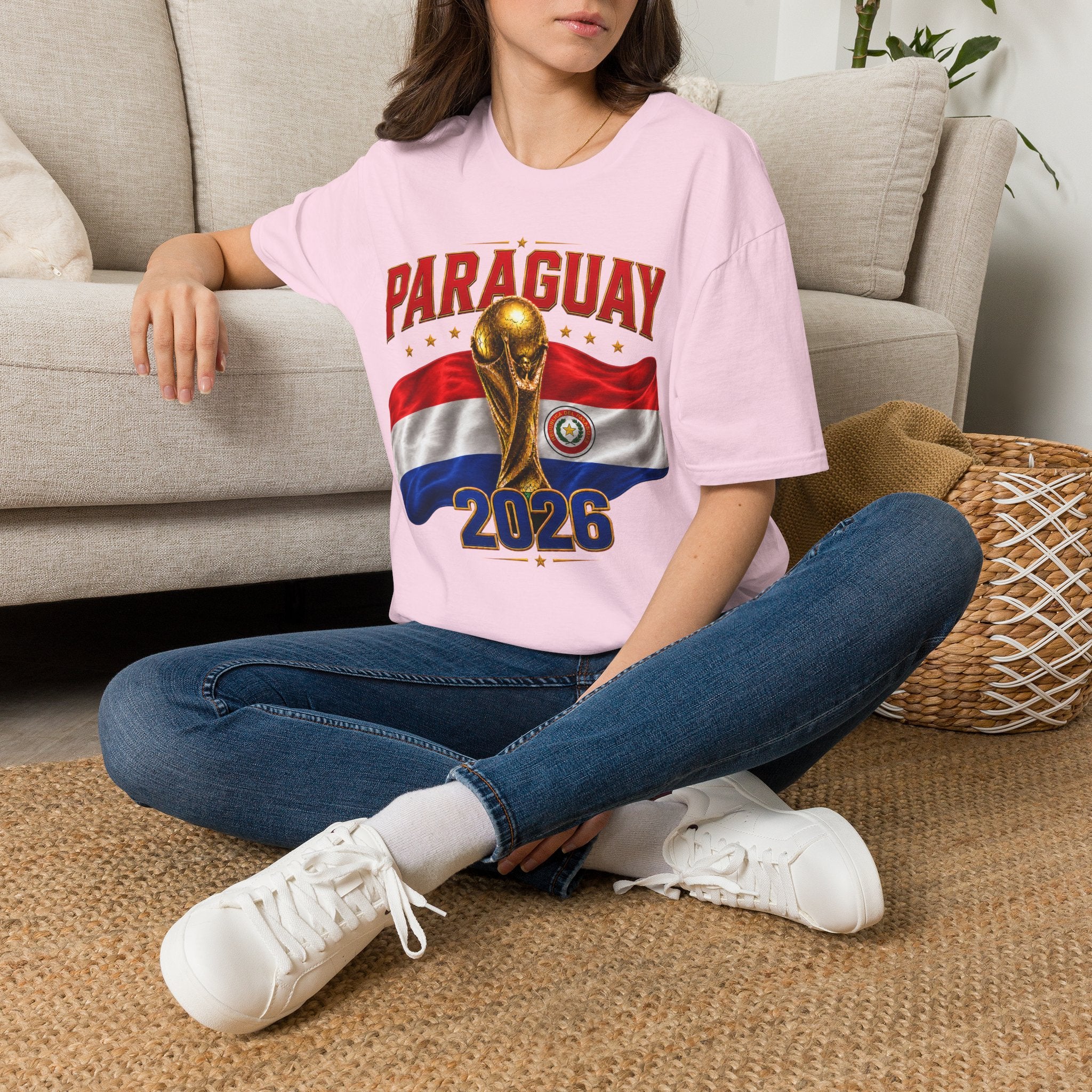 Paraguay 2026 World Cup T-Shirt — Fans Soccer Jersey Tee