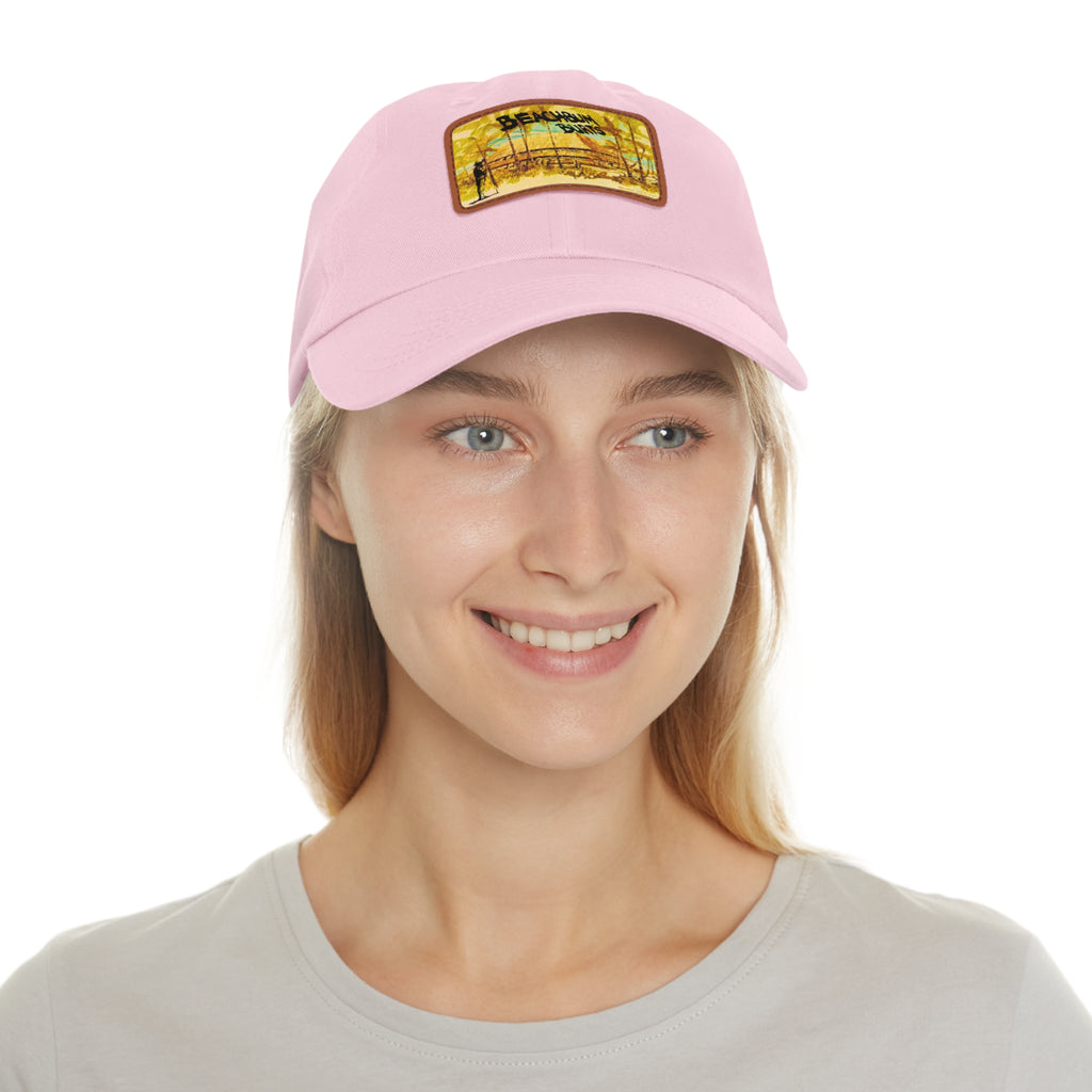 Beach Bum Burts Redondo Beach California - Beach Vibes Mom and Dad Hat, Relaxed Fit Cap, Gift for Dad, Casual Summer Hat