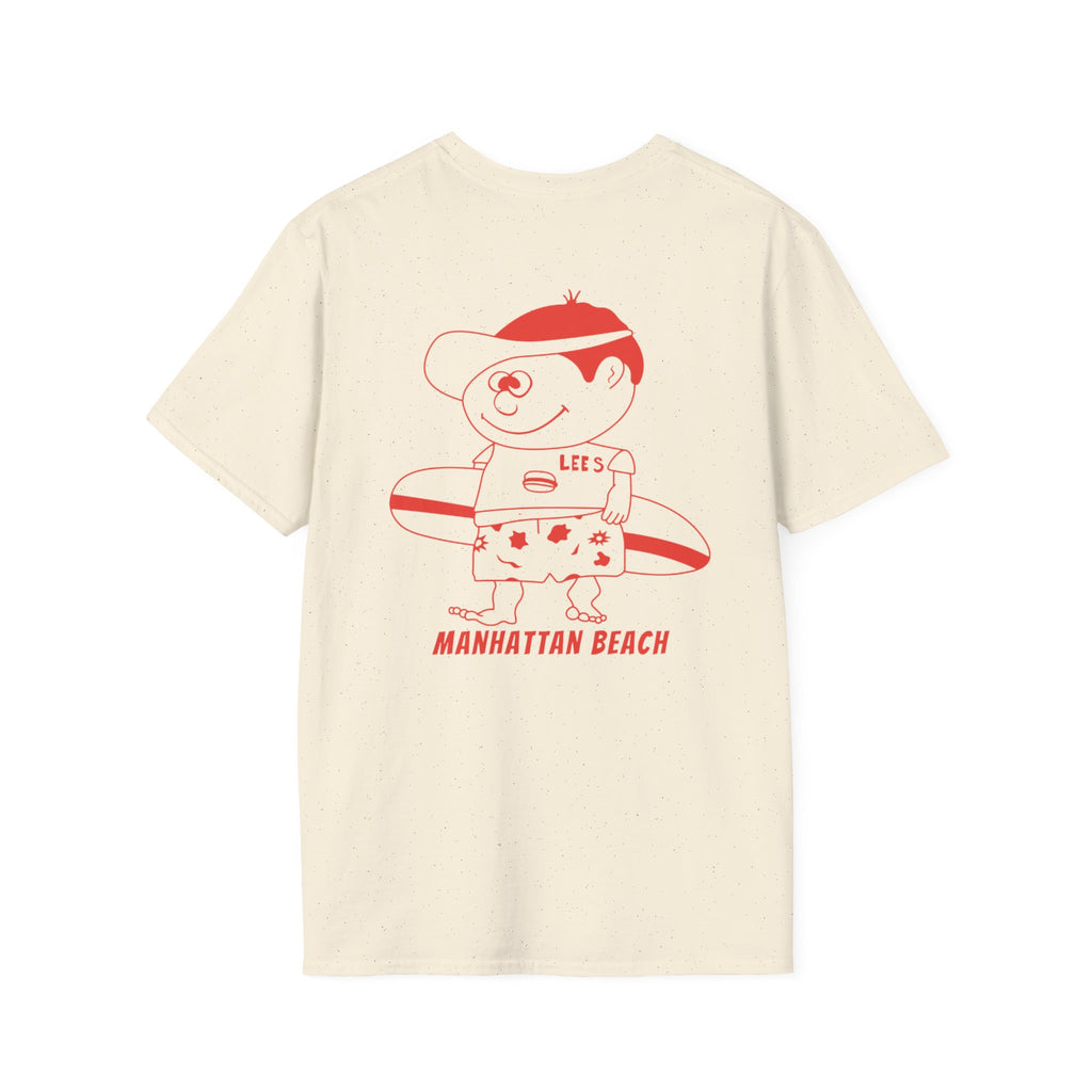 Greasy Lee's  Strand and Marine Old School T-Shirt | Manhattan Beach vintage surfer logo
