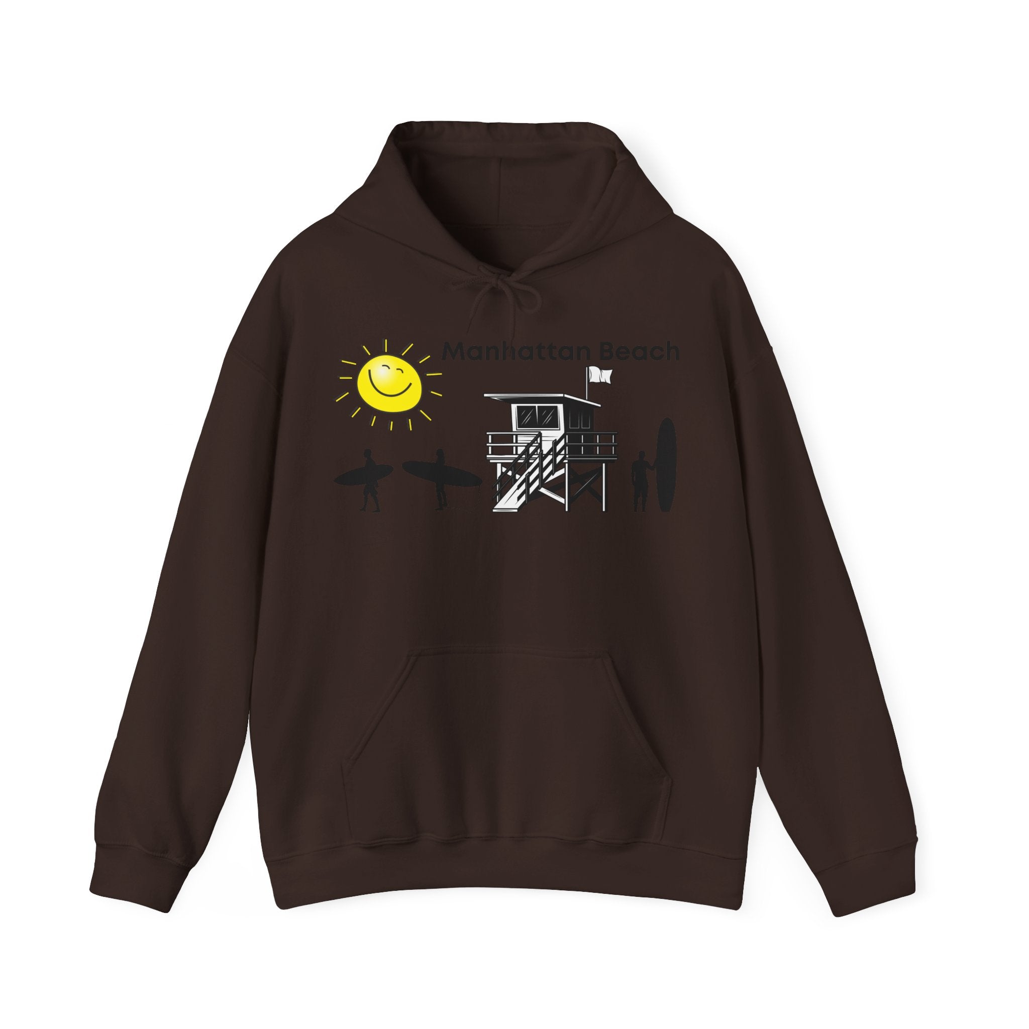 Manhattan Beach California Unisex Heavy Blend™ Hooded Sweatshirt
