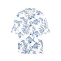 Sea Life Nautical Women's All Over Print Hawaiian Shirt Made in USA