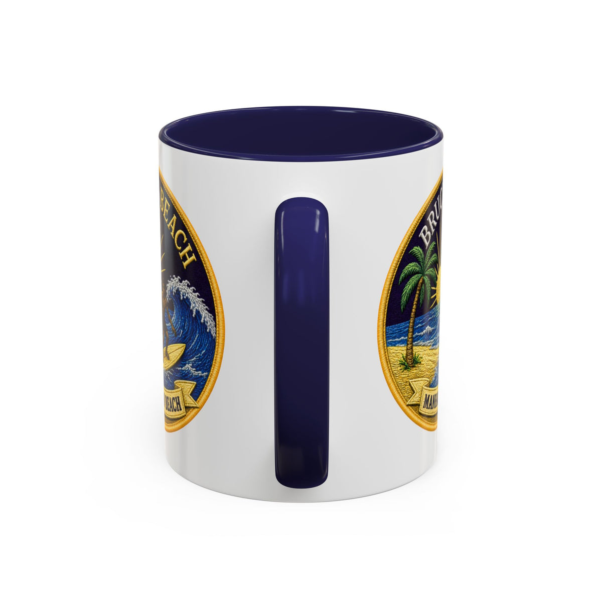 Manhattan Beach Surf Mug — Bruce’s Beach Coffee Cup (11/15oz Accent)