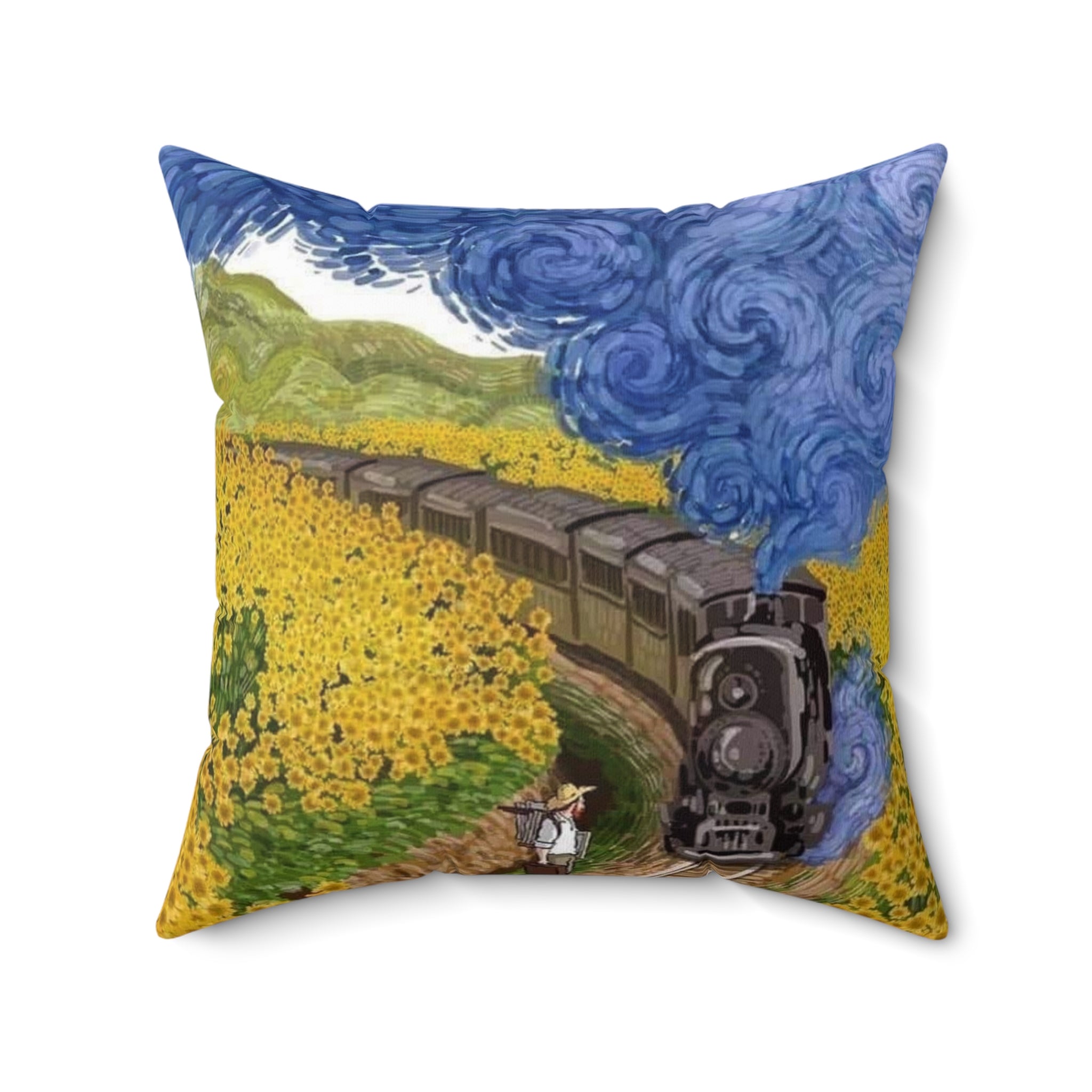 VINCENT - Spun Polyester Square Pillow