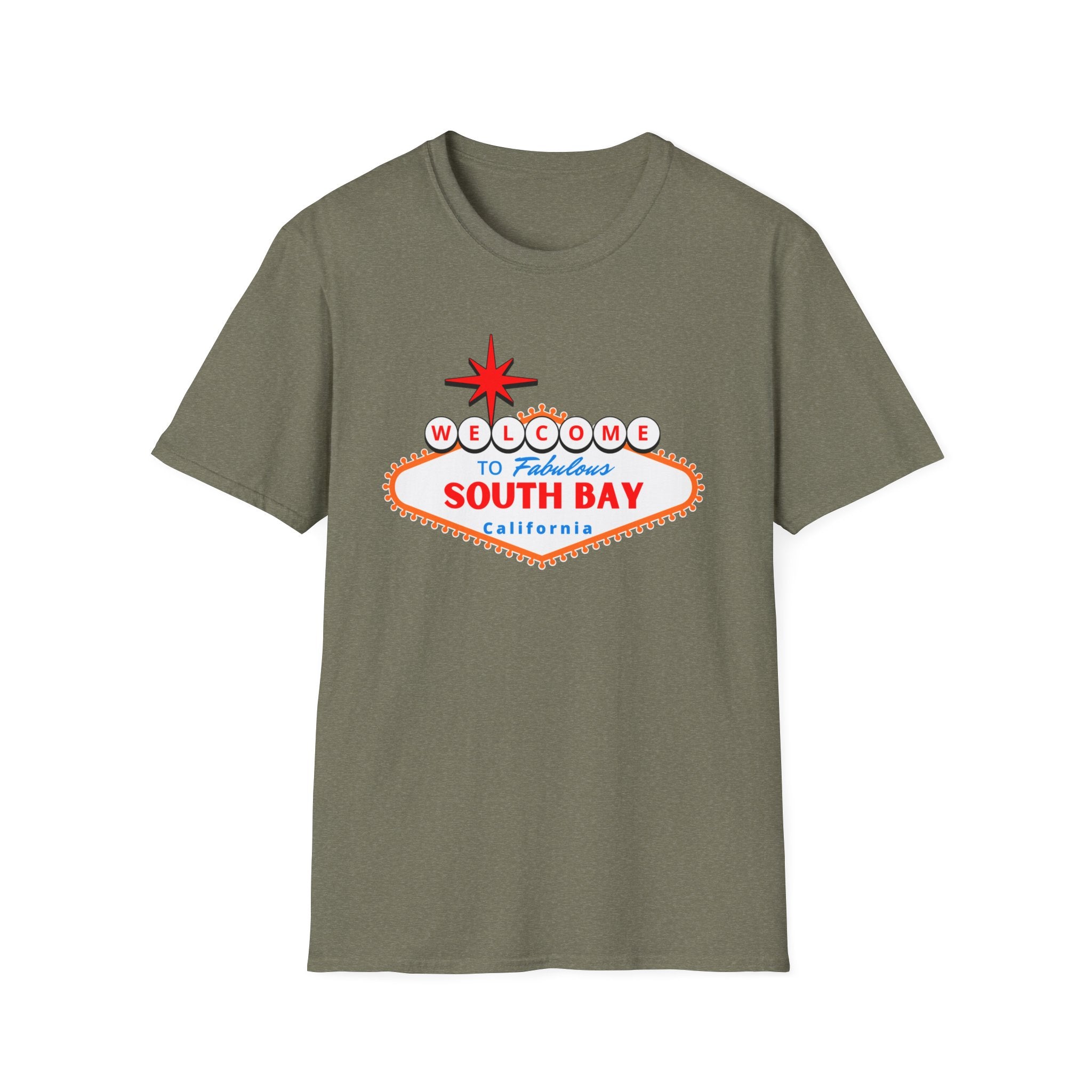 South Bay Welcome Sign T-Shirt — California Vintage Vacation Tee