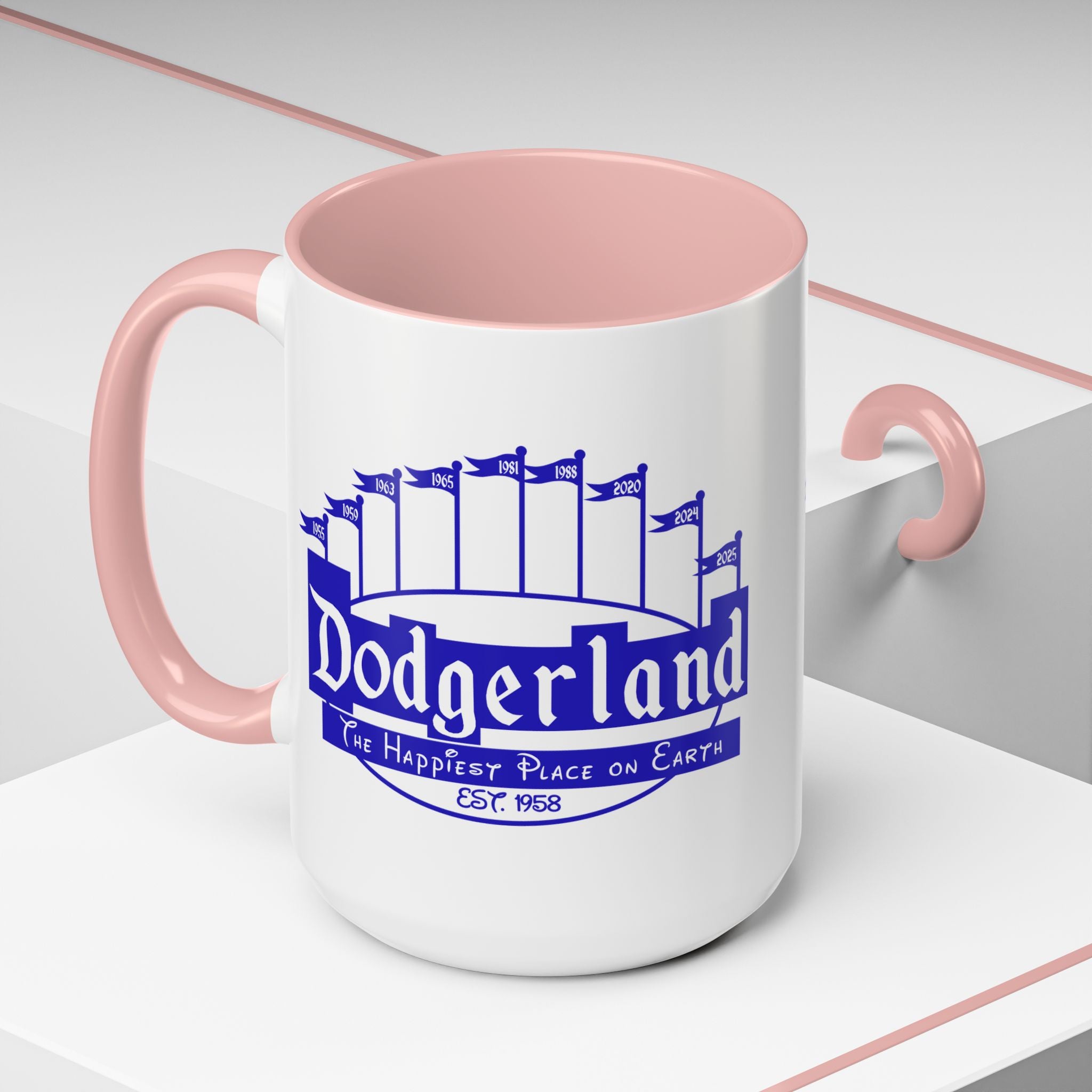 DodgerLAnd Logo Mug | Accent Coffee Mug 11oz or 15oz