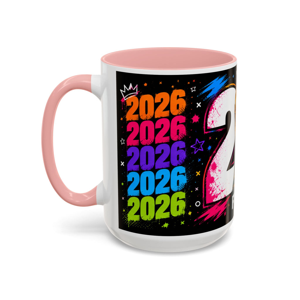 2026 FIFA World Cup Coffee Mug — Colorful Trophy Design (11/15oz)