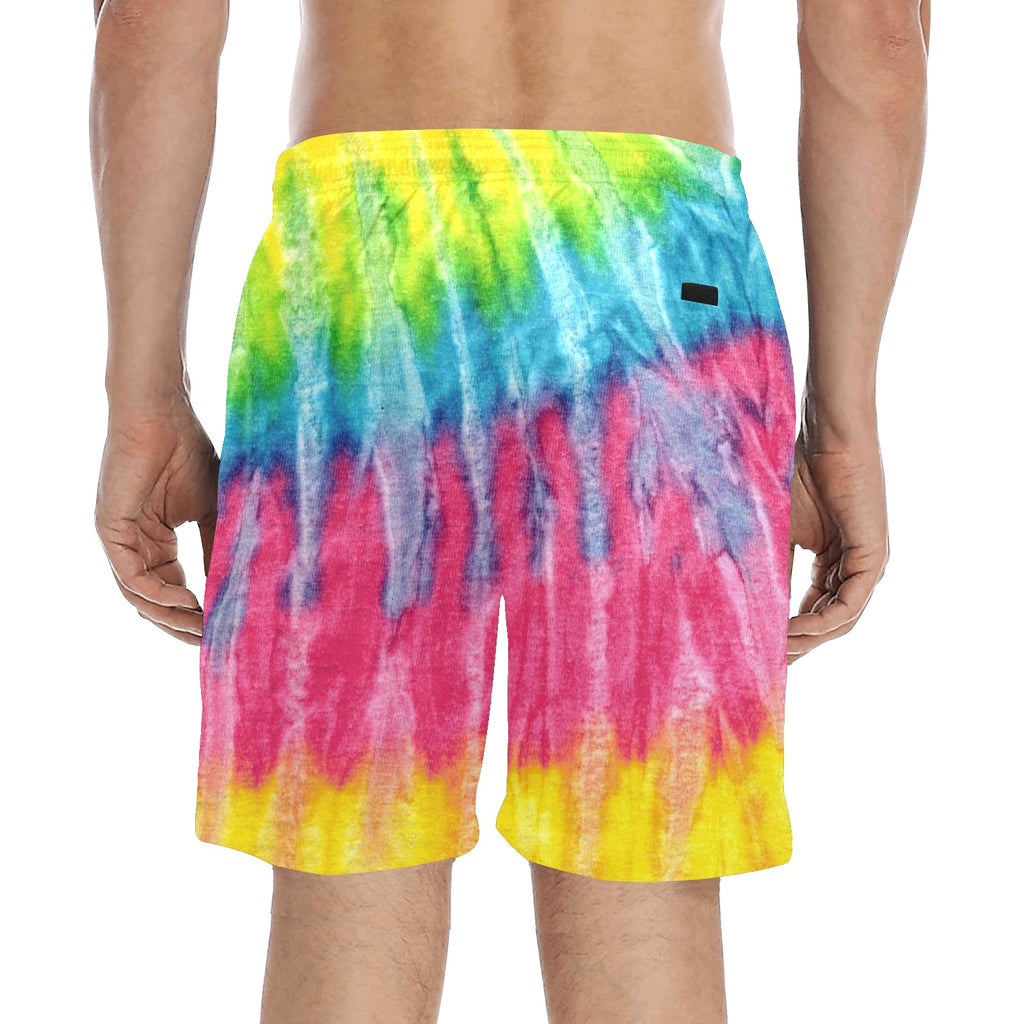 South Bay Tid-Dye  Men's Mid-Length Beach Shorts