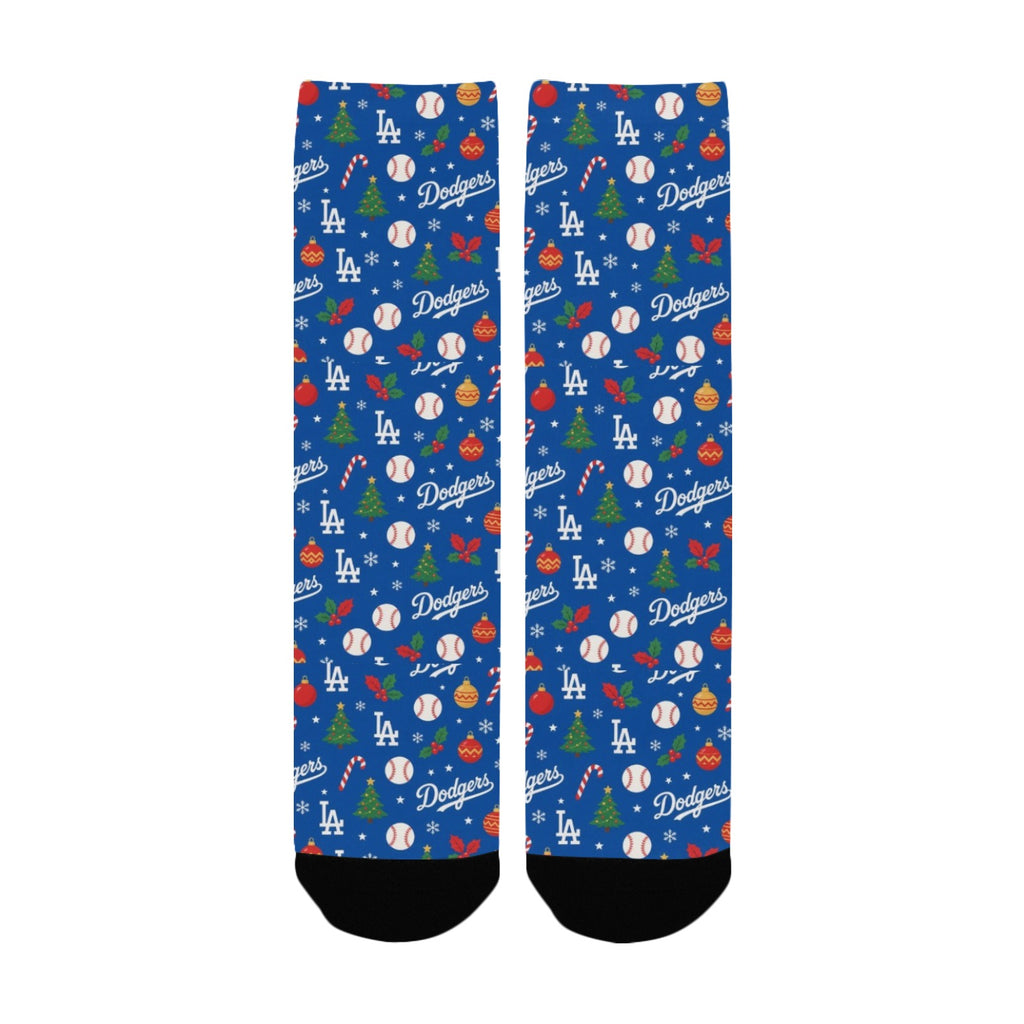 Dodgers Christmas Custom Socks for Women