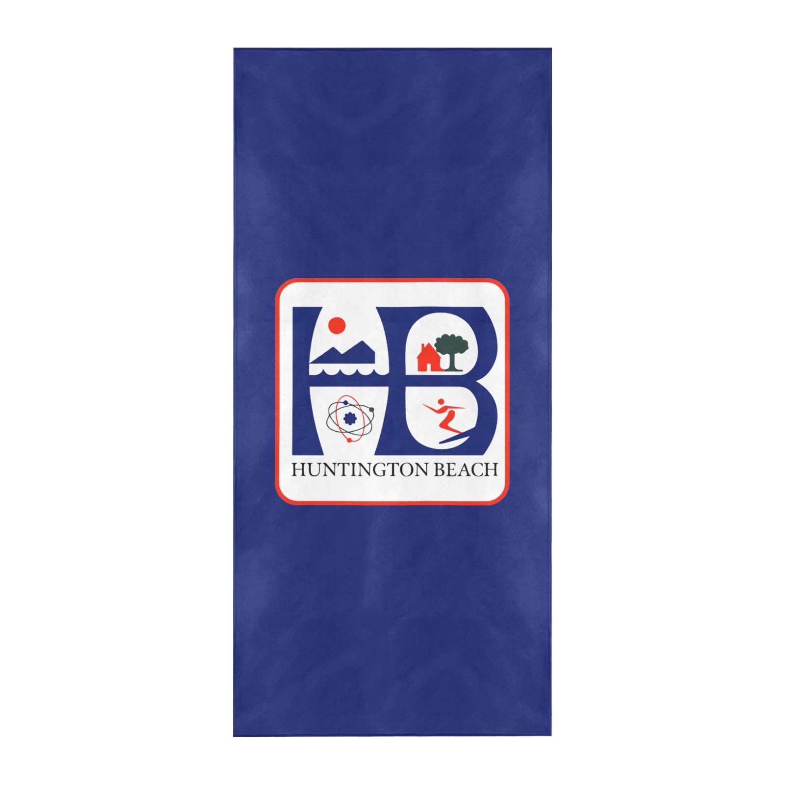 Huntington Beach  California Towel Suede  31.5"x 71"