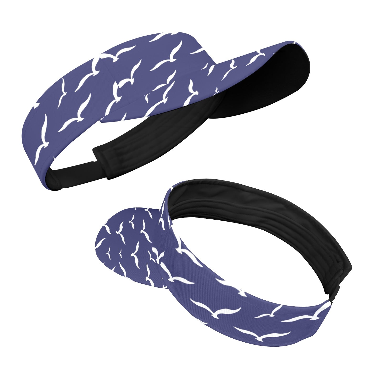 Nautical Sea Birds Sports Visor New