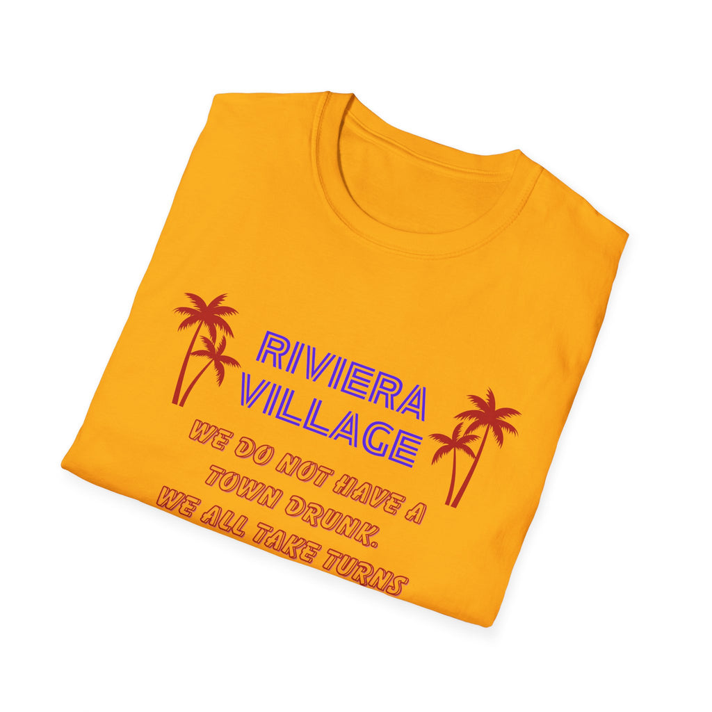 Riviera Village Redondo Beach - The Spillage People - Mens and Womans  Softstyle T-Shirt