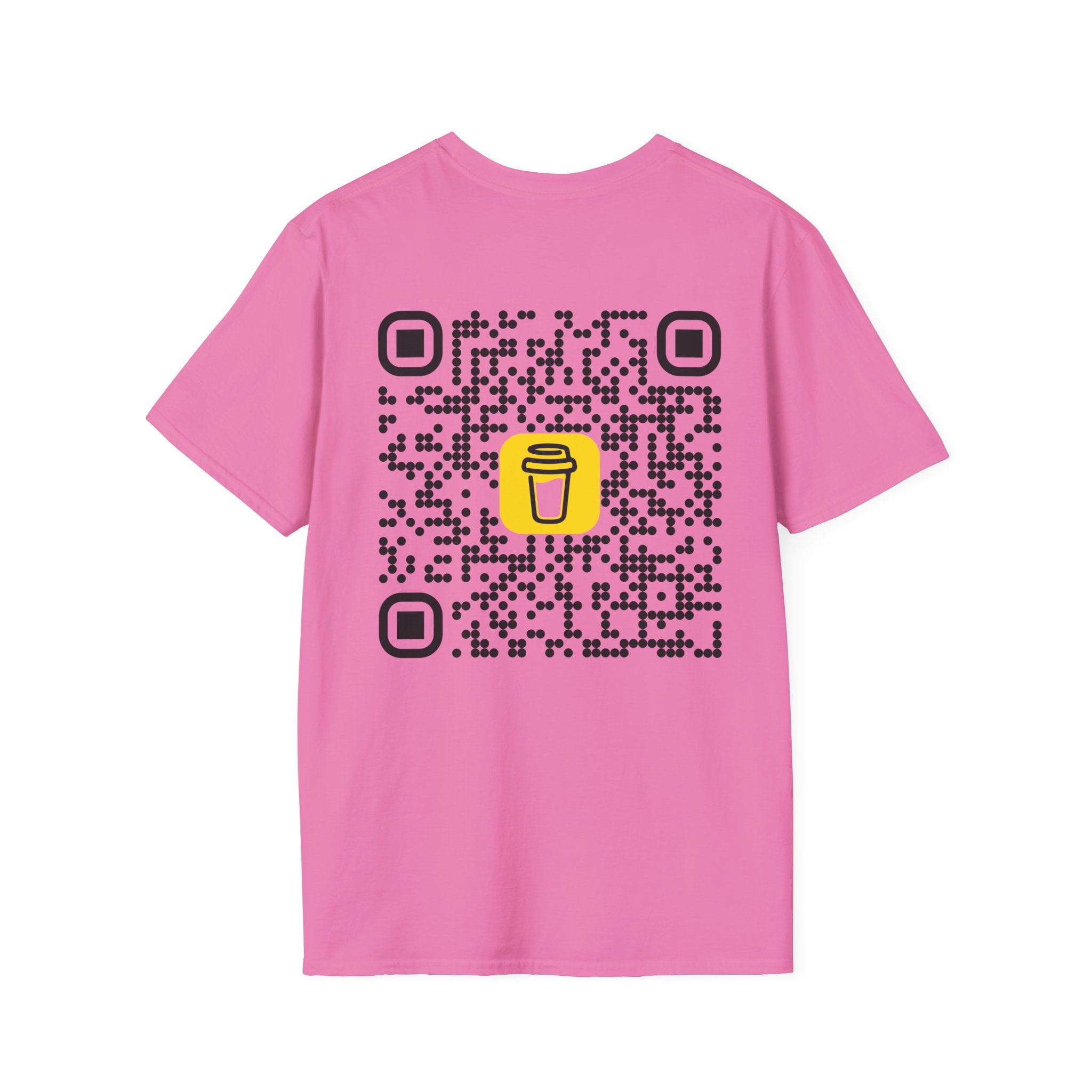QR Code Coffee Tee — Scan-to-Order Coffee Shop T-Shirt