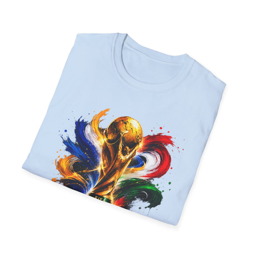 World Cup 2026 T-Shirt — Colorful FIFA Trophy Graphic