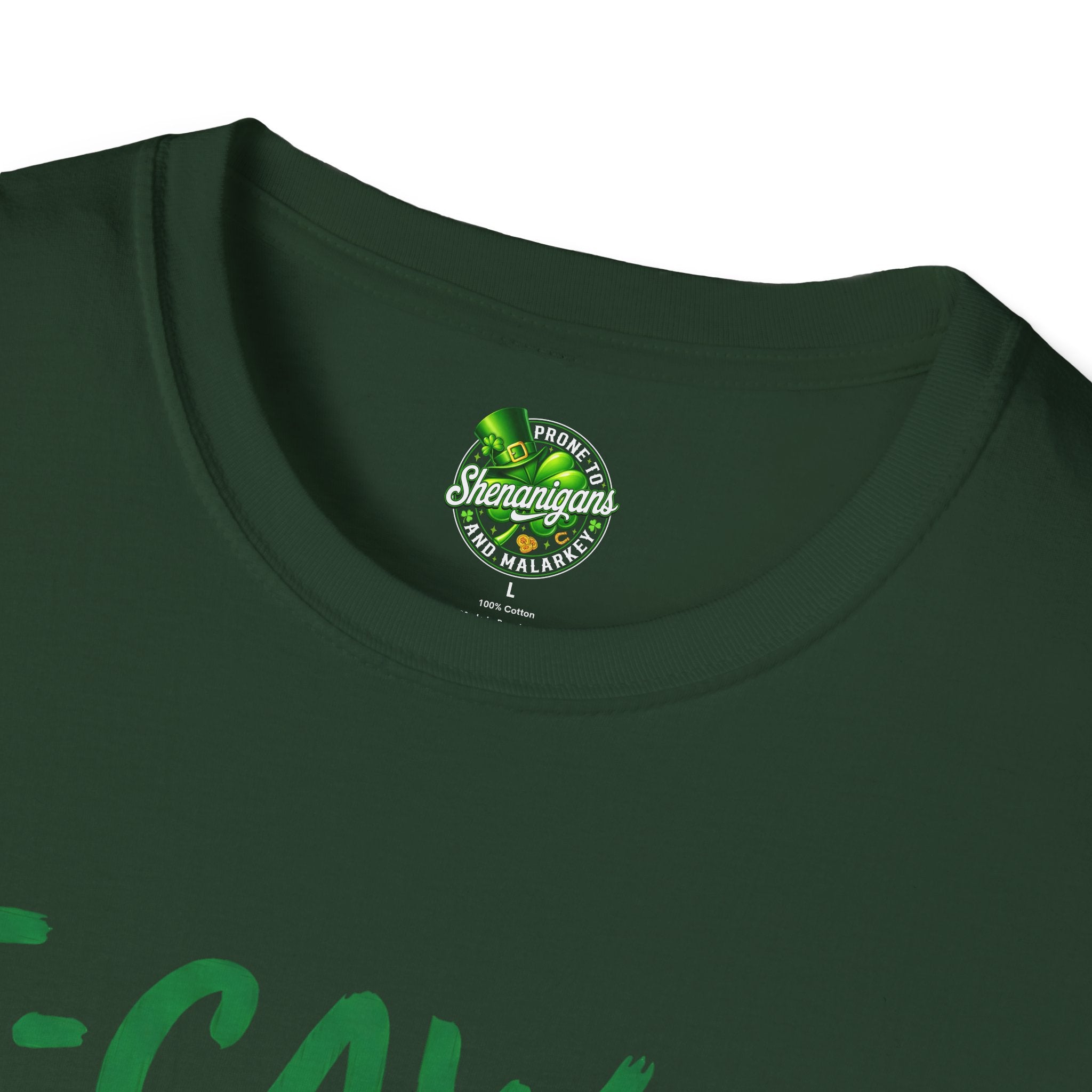 F-CAW-F Leprechaun Chicken T-Shirt | St. Patrick's Day Shamrock Tee