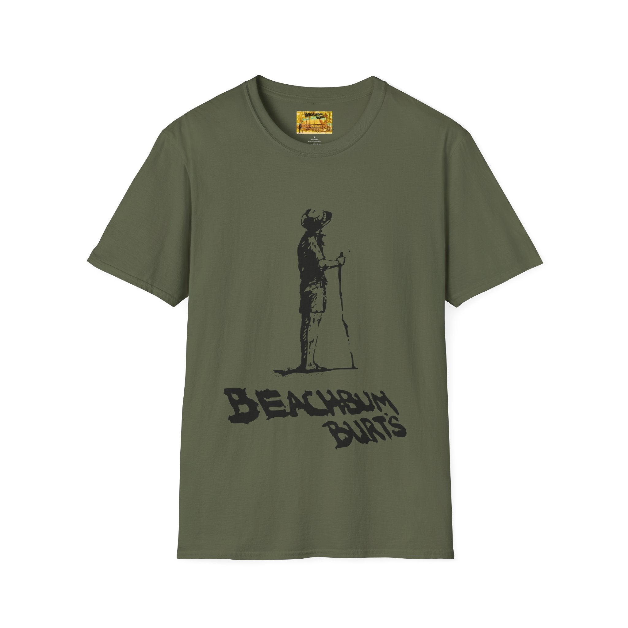 Beach Bum Burt's - Gone  But Not Forgotten - Men's Woman's T-Shirt - Cool Casual Wear, Summer Vibes, Gift for Beach Lovers,  Relaxed Style