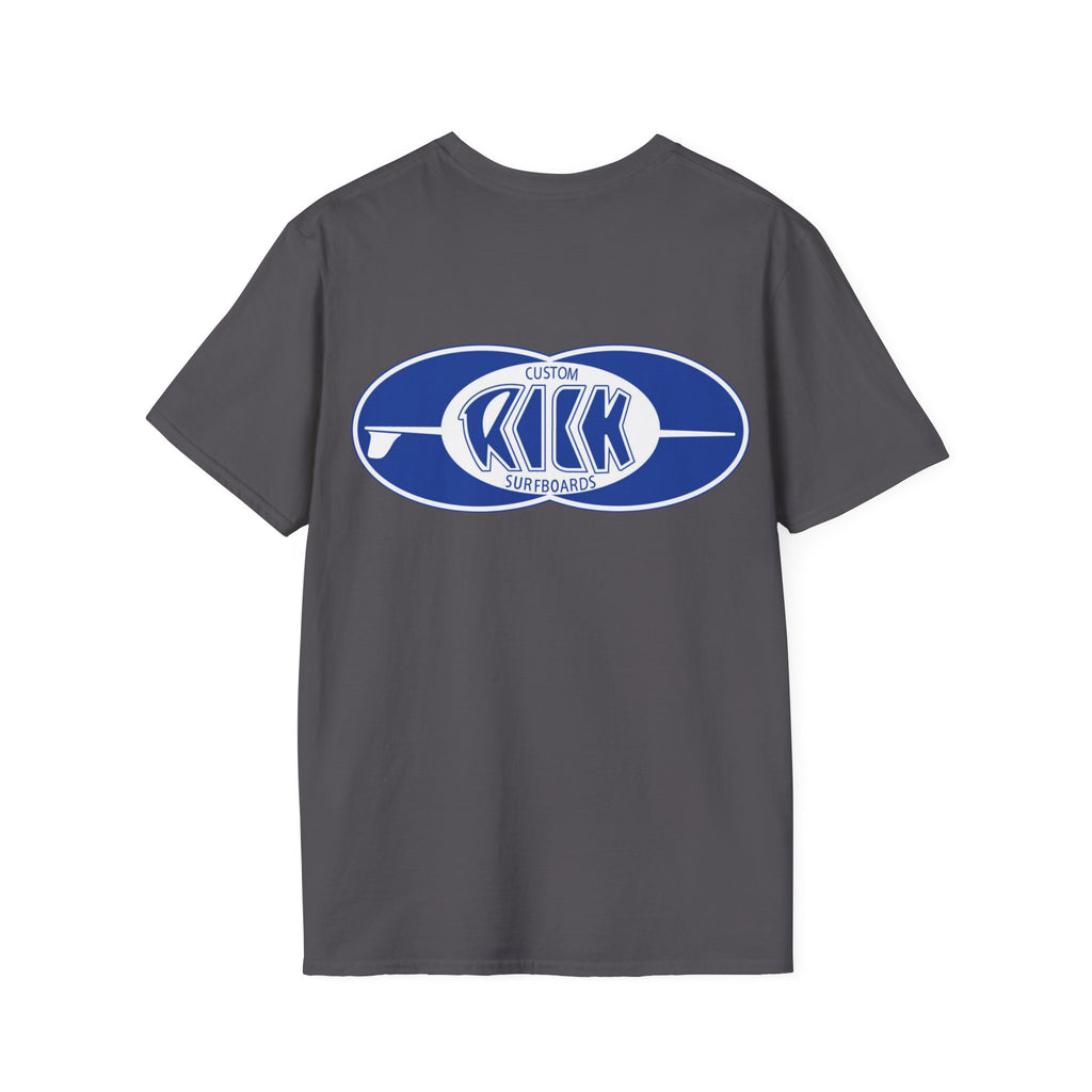Rick Surfboards Graphic T-Shirt — Printed Front & Back (Multiple Colors)