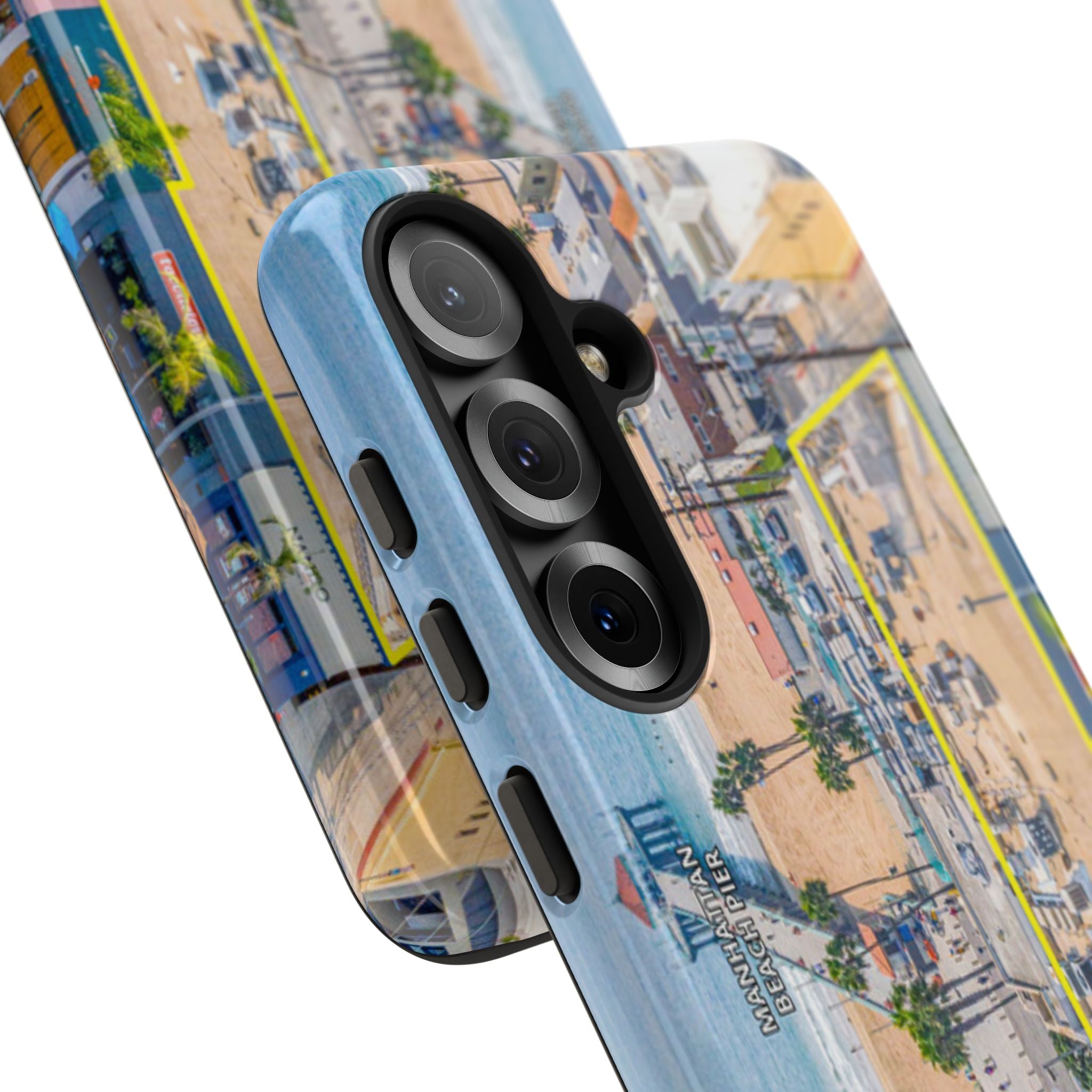 Phone Cases, Manhattan Beach California iPhone Samsung Google Tough Cases, Beach Lovers Gifts, Coastal Accessories, Ocean Phone Covers,