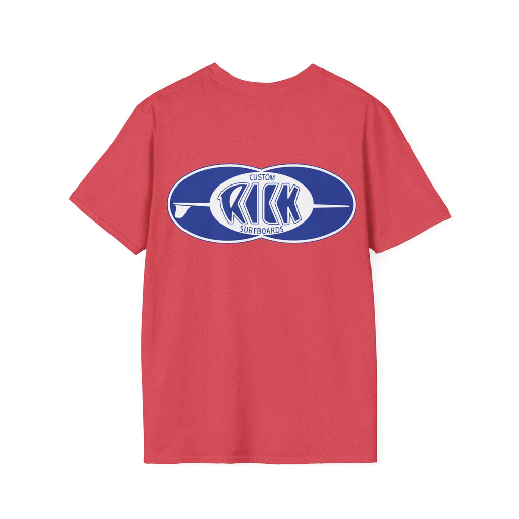 Rick Surfboards Graphic T-Shirt — Printed Front & Back (Multiple Colors)