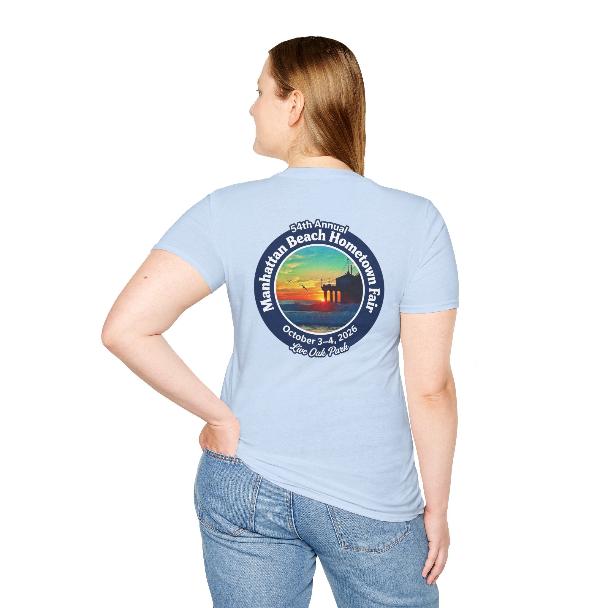 Manhattan Beach Hometown Fair Sunset T-Shirt 2026