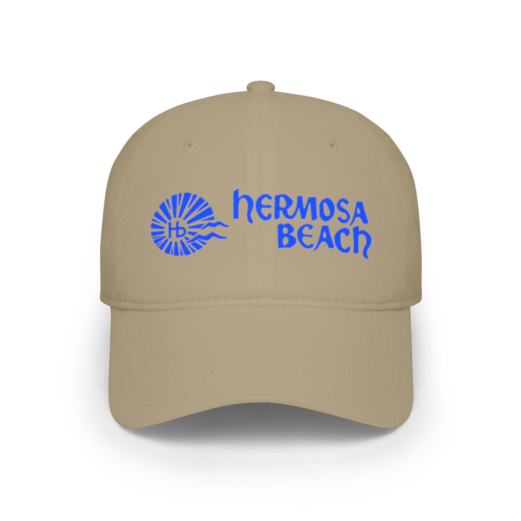 Hermosa Beach California Hat  / Low Profile Baseball Cap