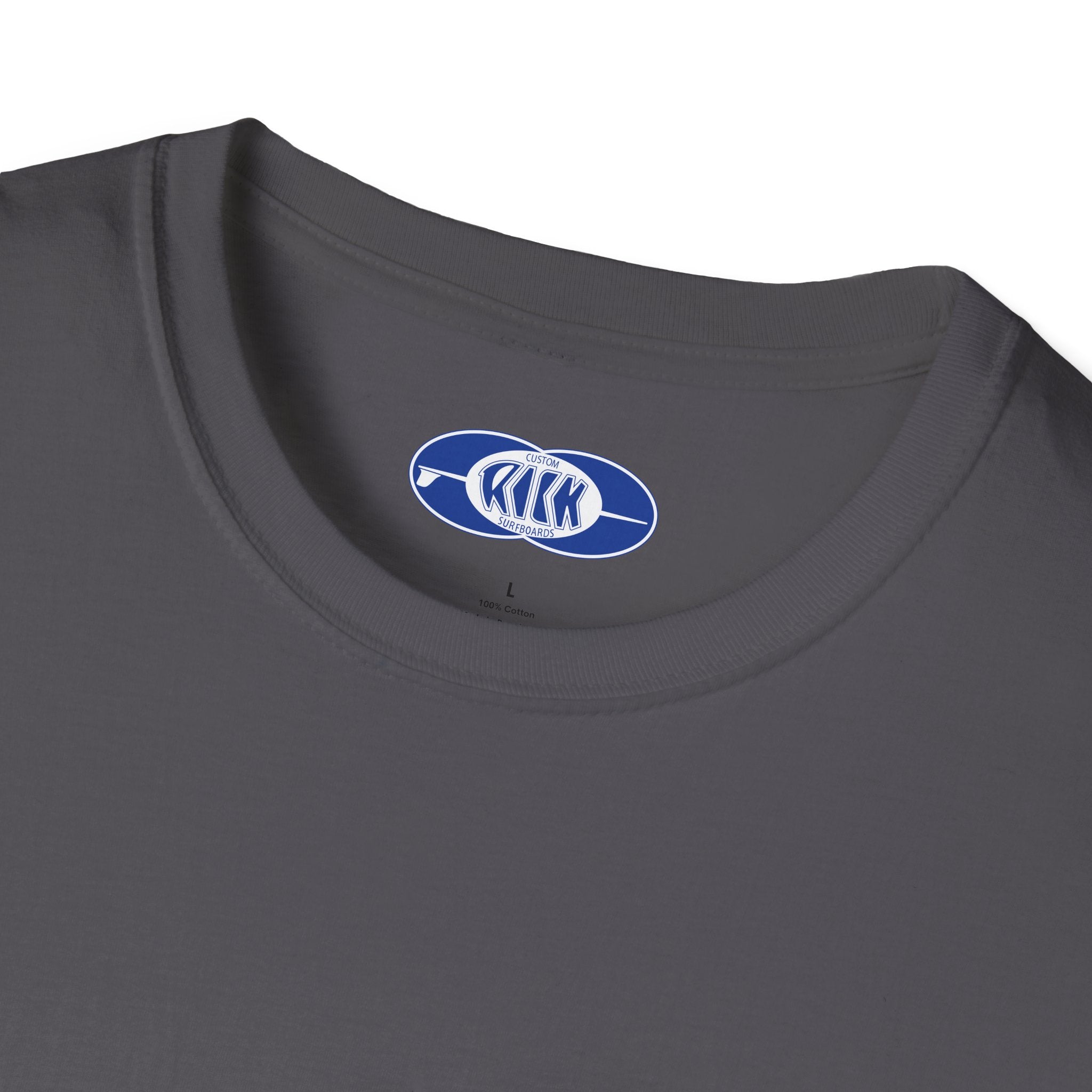 Rick Surfboards Graphic T-Shirt — Printed Front & Back (Multiple Colors)
