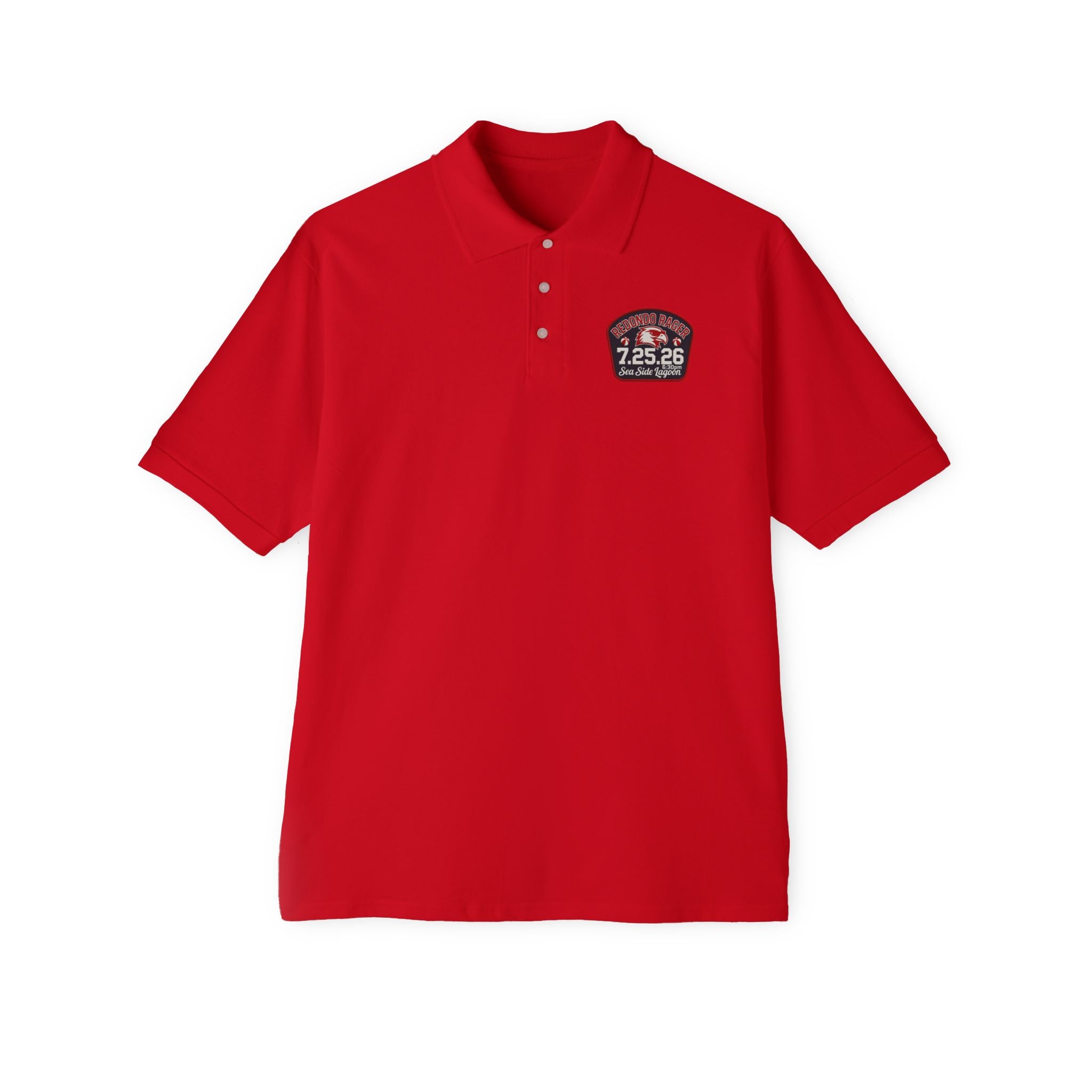 Redondo Rager Polo — Event Tee Polo (7.25.26 Sea Side Lagoon) #RUHS