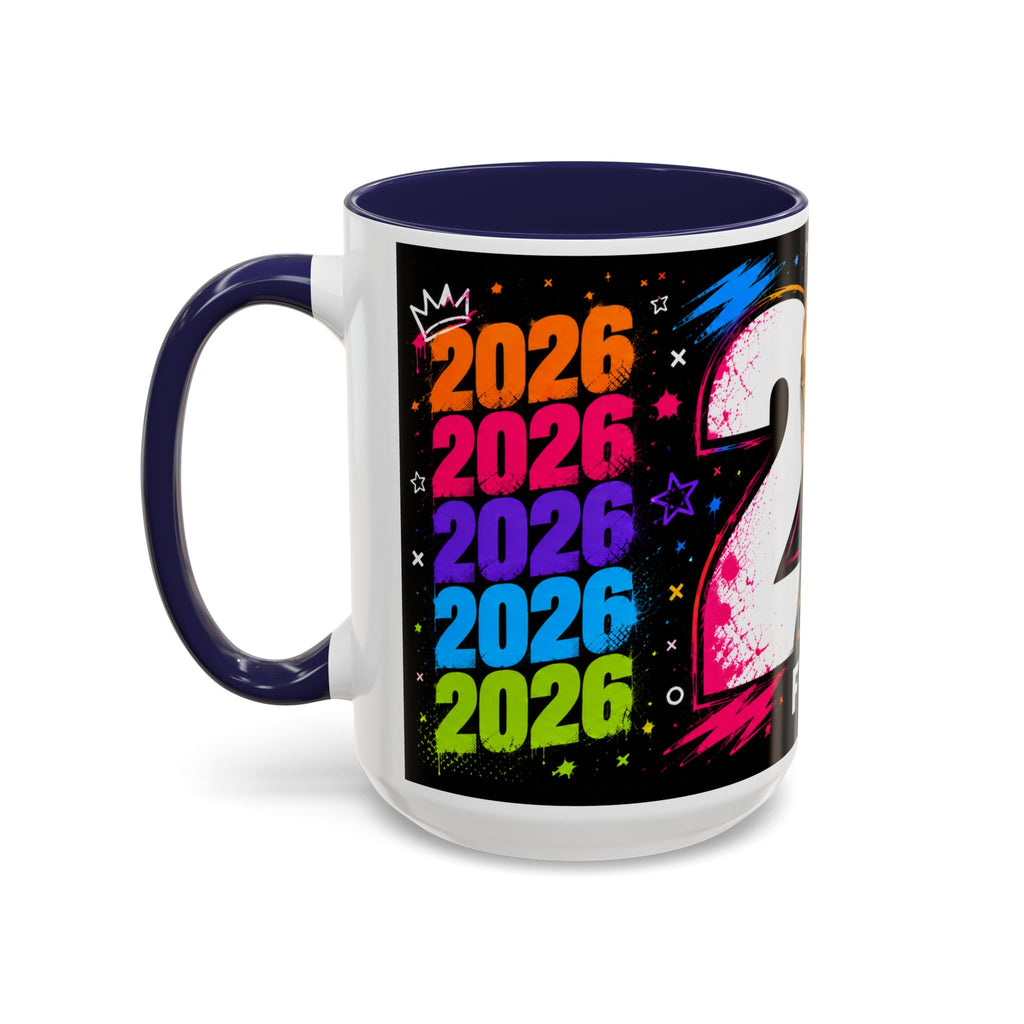 2026 FIFA World Cup Coffee Mug — Colorful Trophy Design (11/15oz)